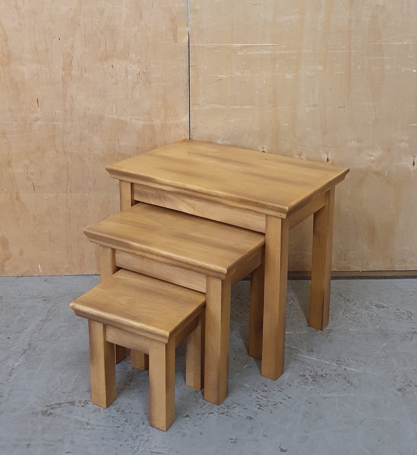3 Wood Nest of Tables - 104421