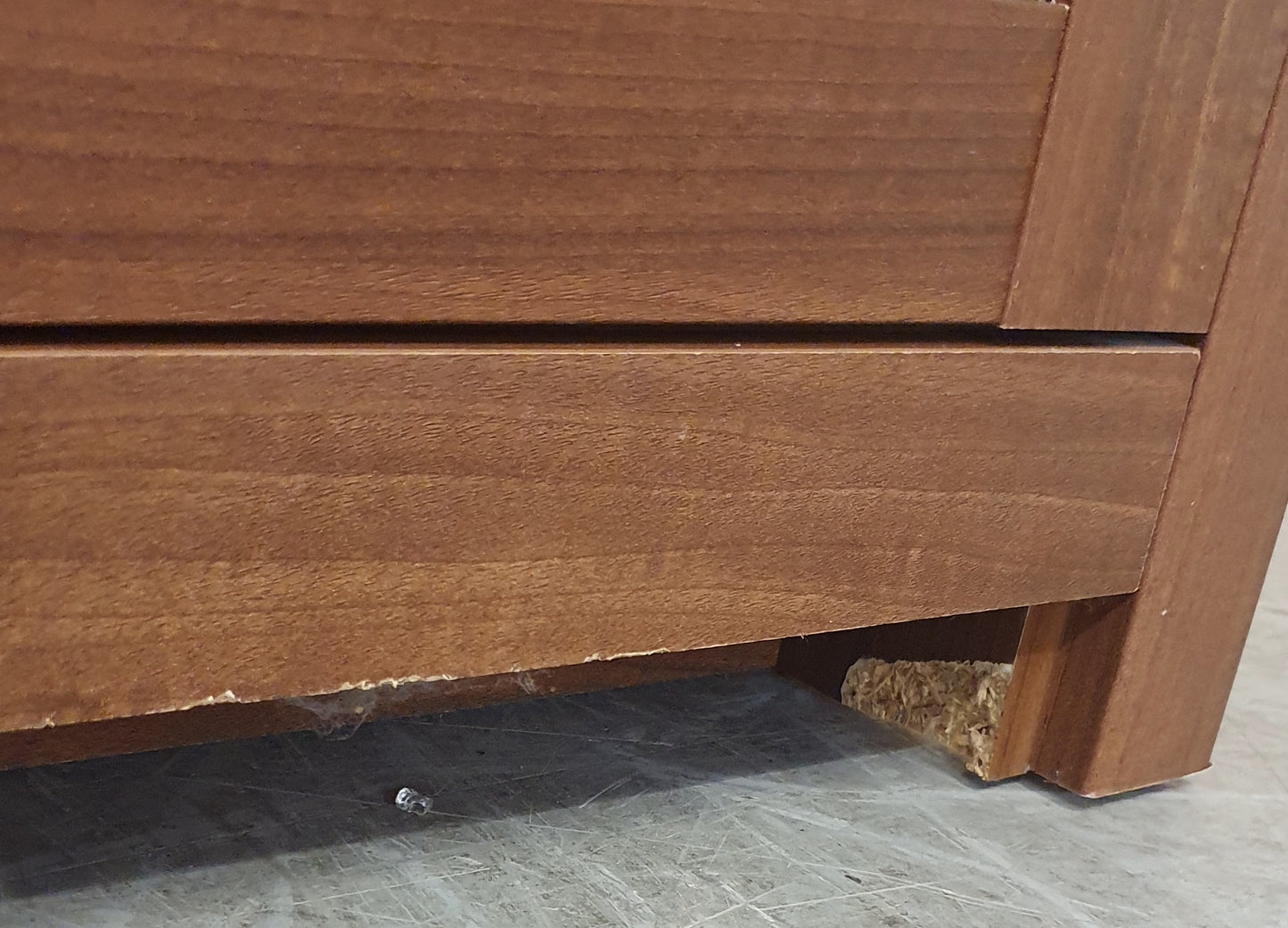 Large Heavy Duty Wooden TV Stand with 1 Glass Door and 1 Drawer - EL104356