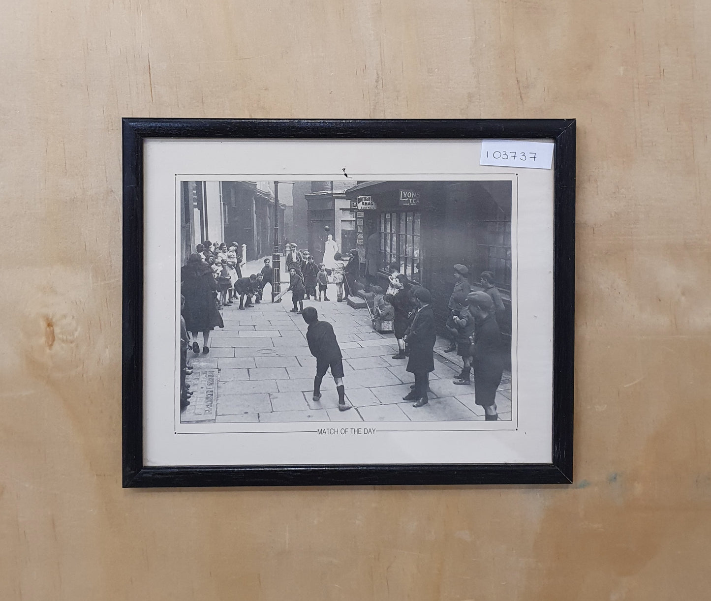 "Match of the Day" Vintage Photography Art Print - 103737