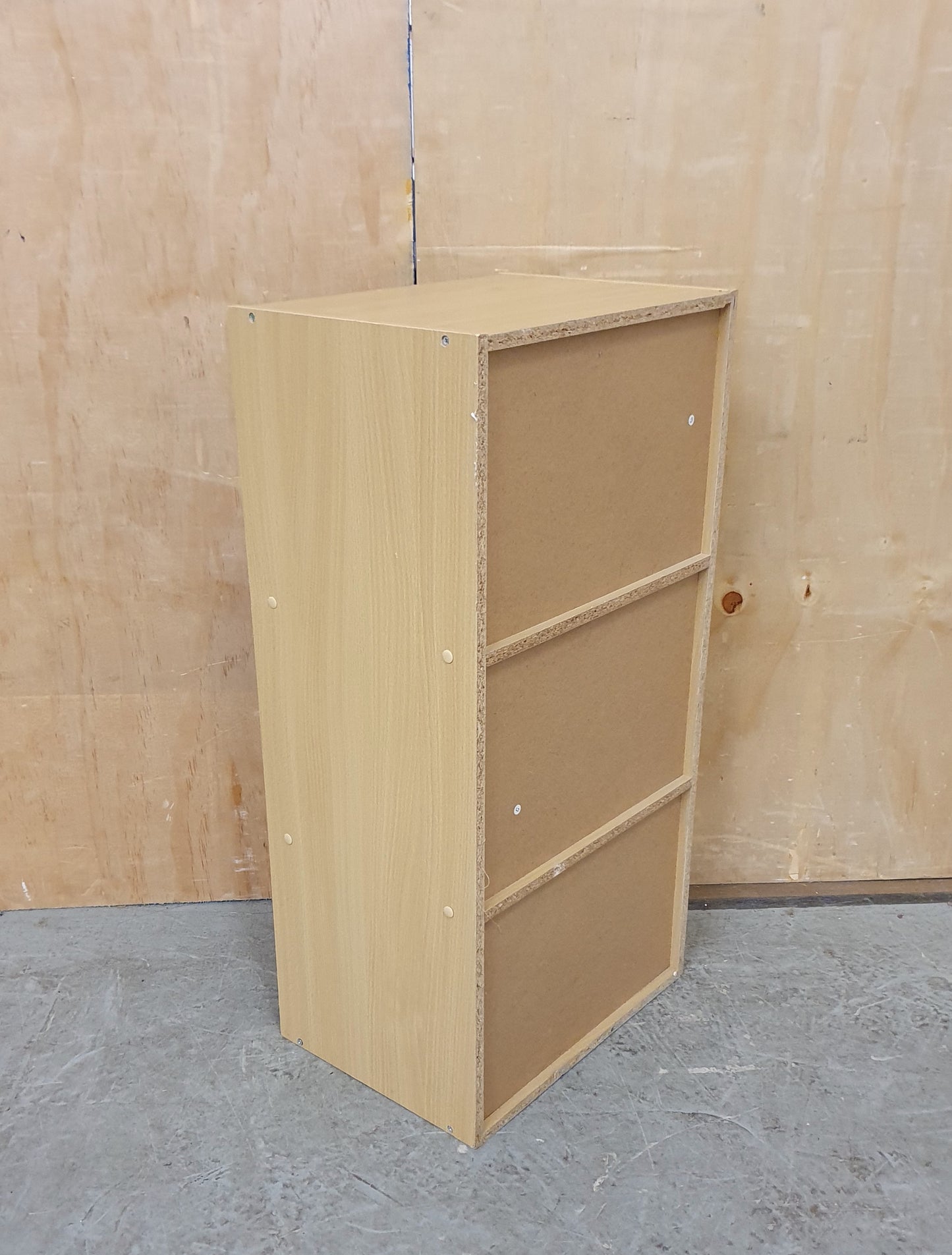 Small Wood 2 Shelf Bookcase - 130825-05