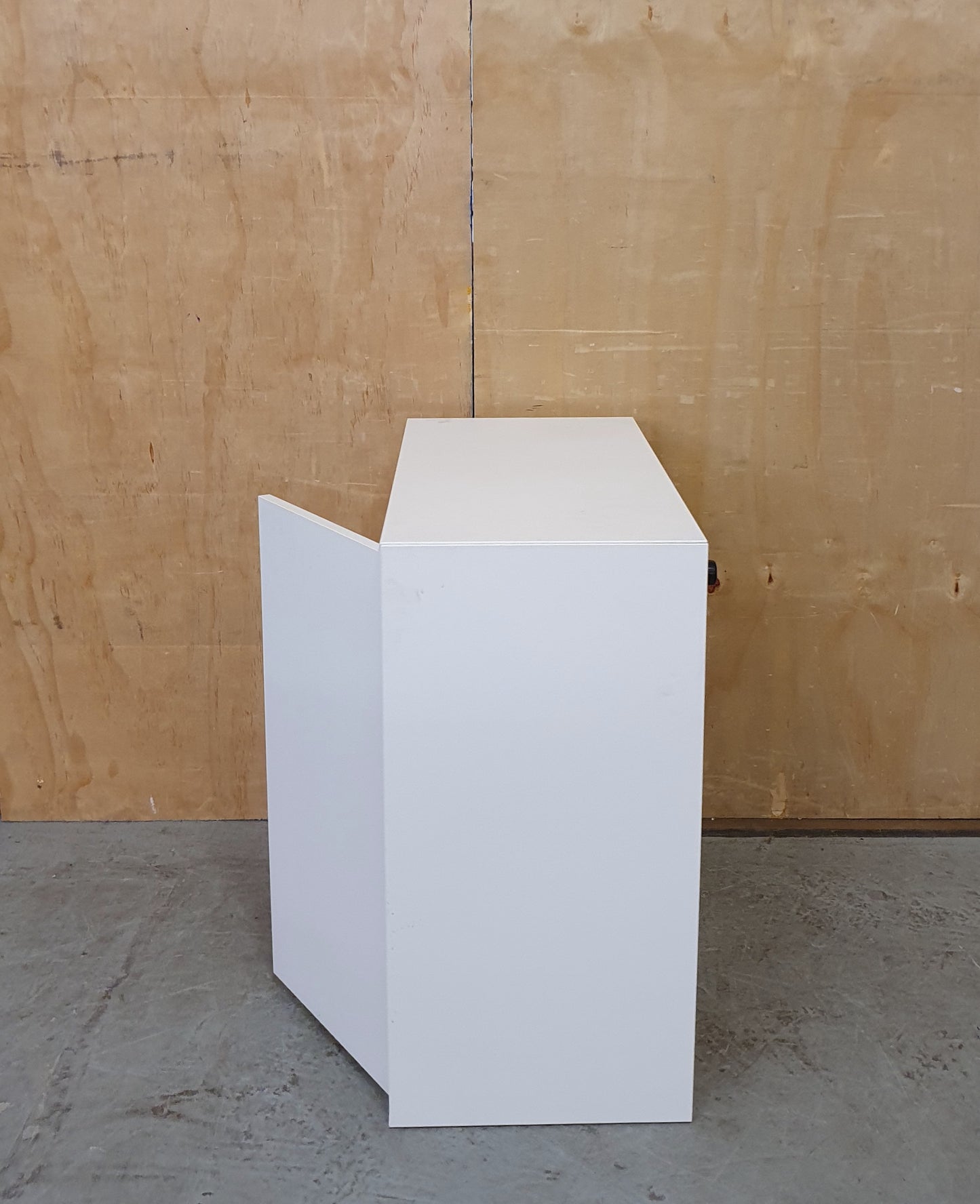 IKEA White Small 2 Door Cabinet with Internal Shelving - 104882