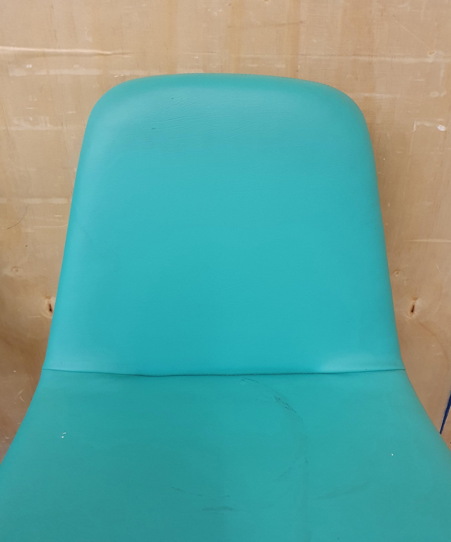 HITCHMYLIUS 2 Matching Turquois Soft Leather Chairs - EL104088 / EL104099