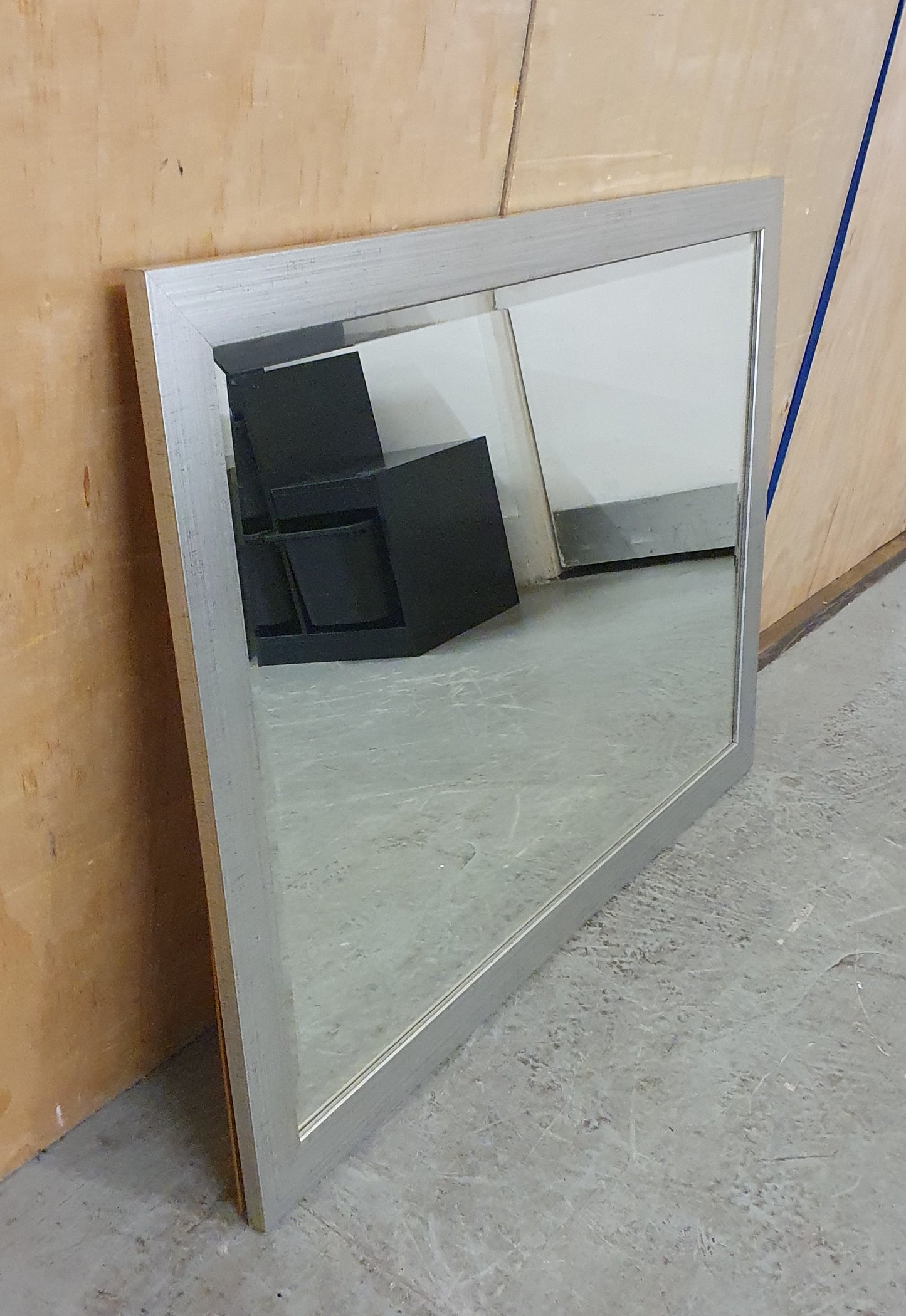 Silver Large Rectangular Mirror - 104686