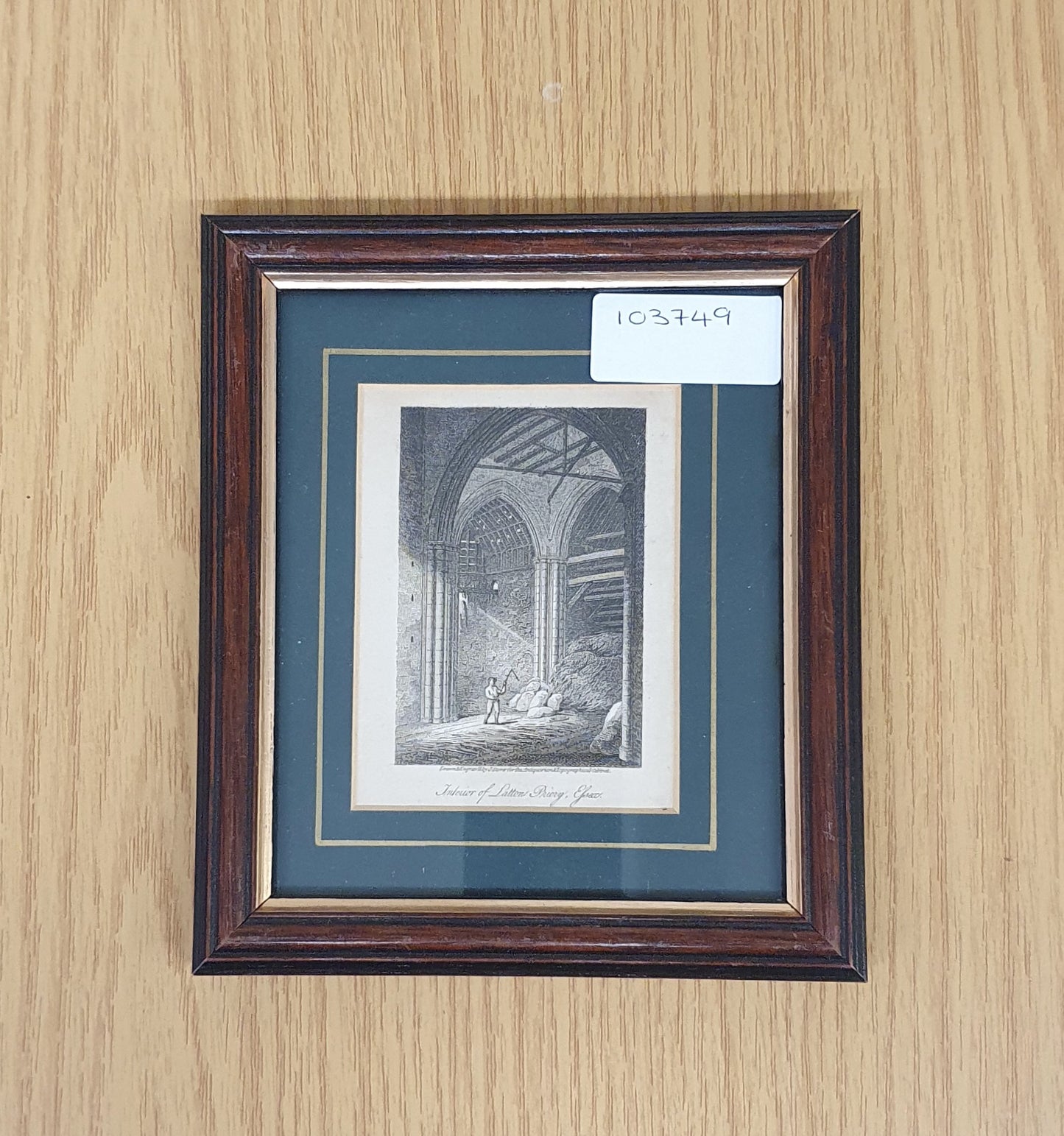 Interior of Latton Priory, Essex (19th Centuary Essex) - 103749