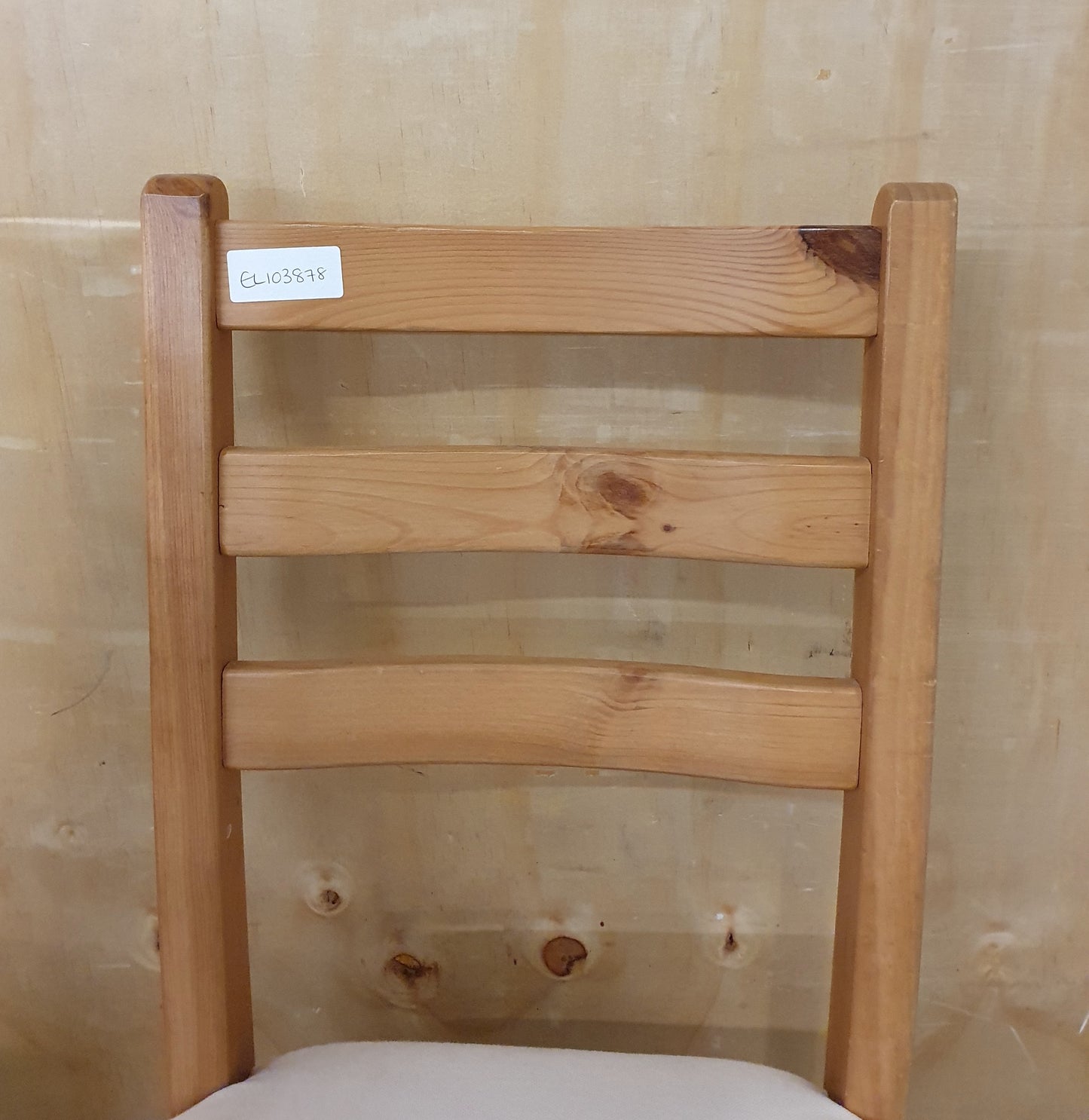 IKEA Matching Pair of Wooden Dining Chairs - EL103877 / EL103878