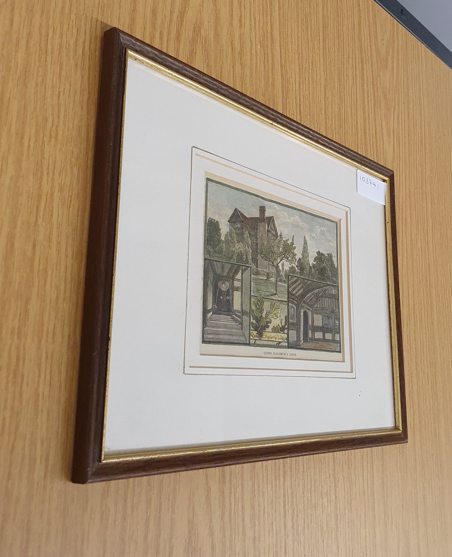 Queen Elizabeths Lodge Vintage Art Print - 103741