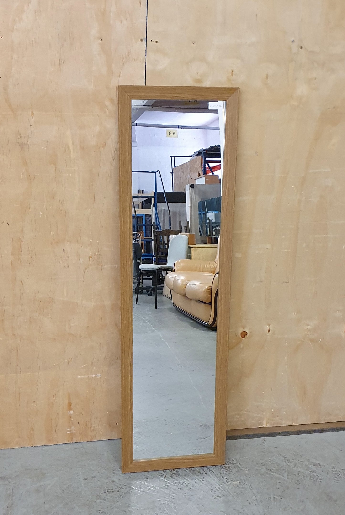 Full Length Wood Framed Mirror - EL103956
