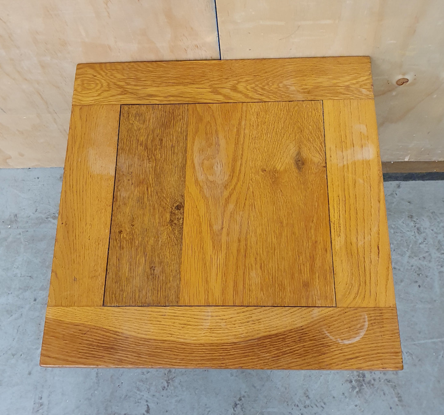 Solid Wood Coffee Table with Cross Over Feet  - 104110