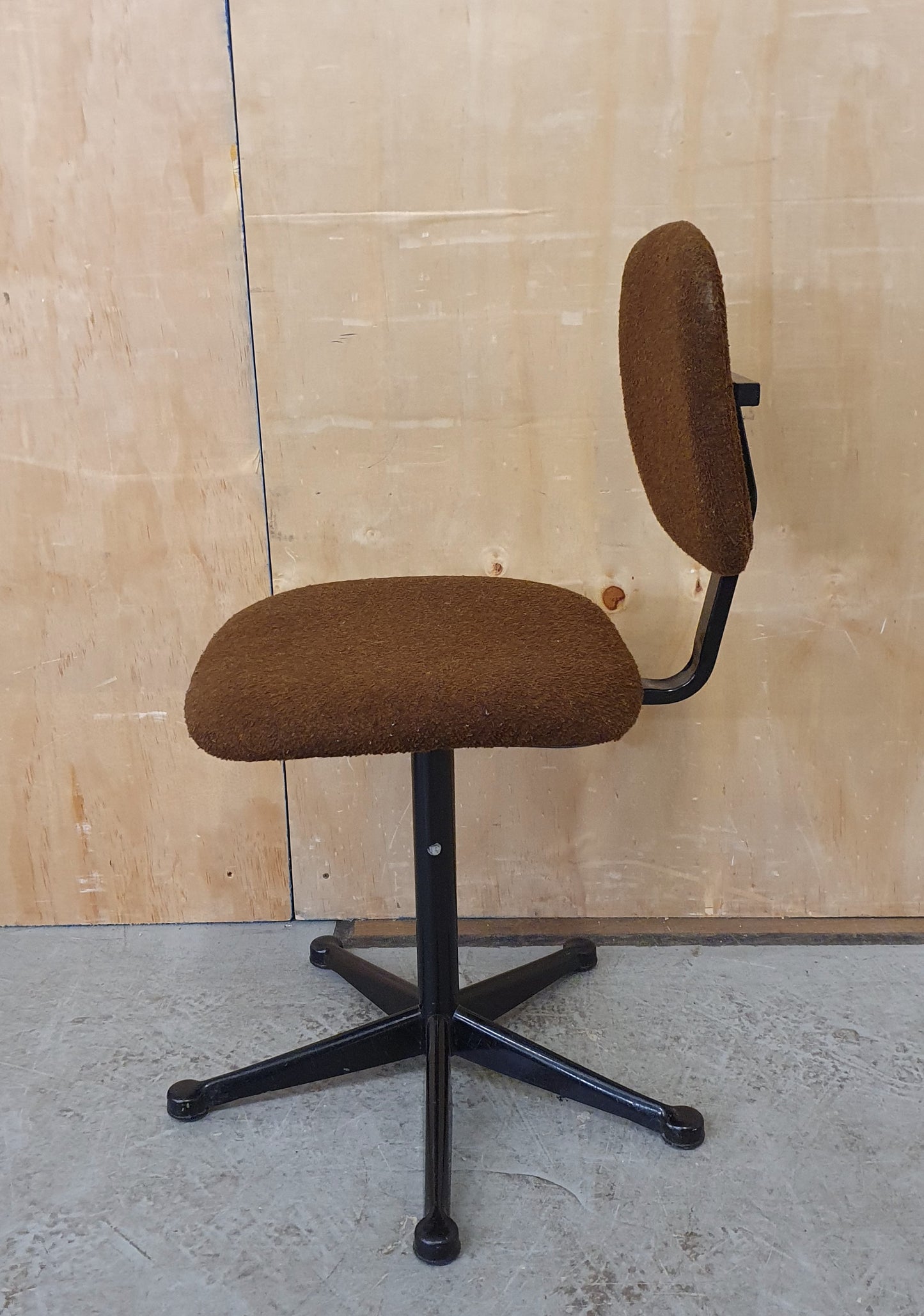 Brown Teddy Bear Fabric Children's Office Chair - EL104077