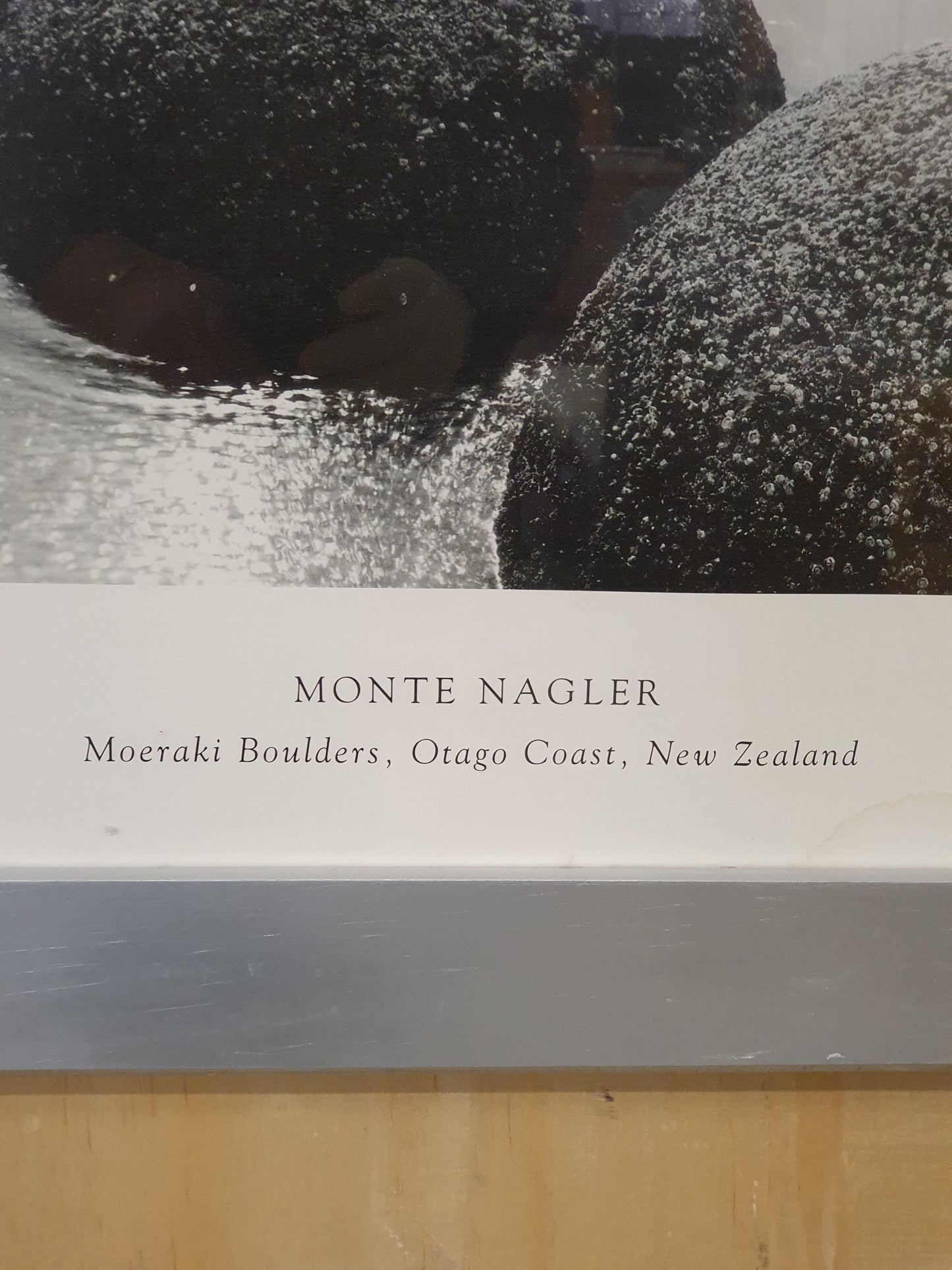 MONTE NAGLER Large Beach Art Print in Silver Frame - EL103717