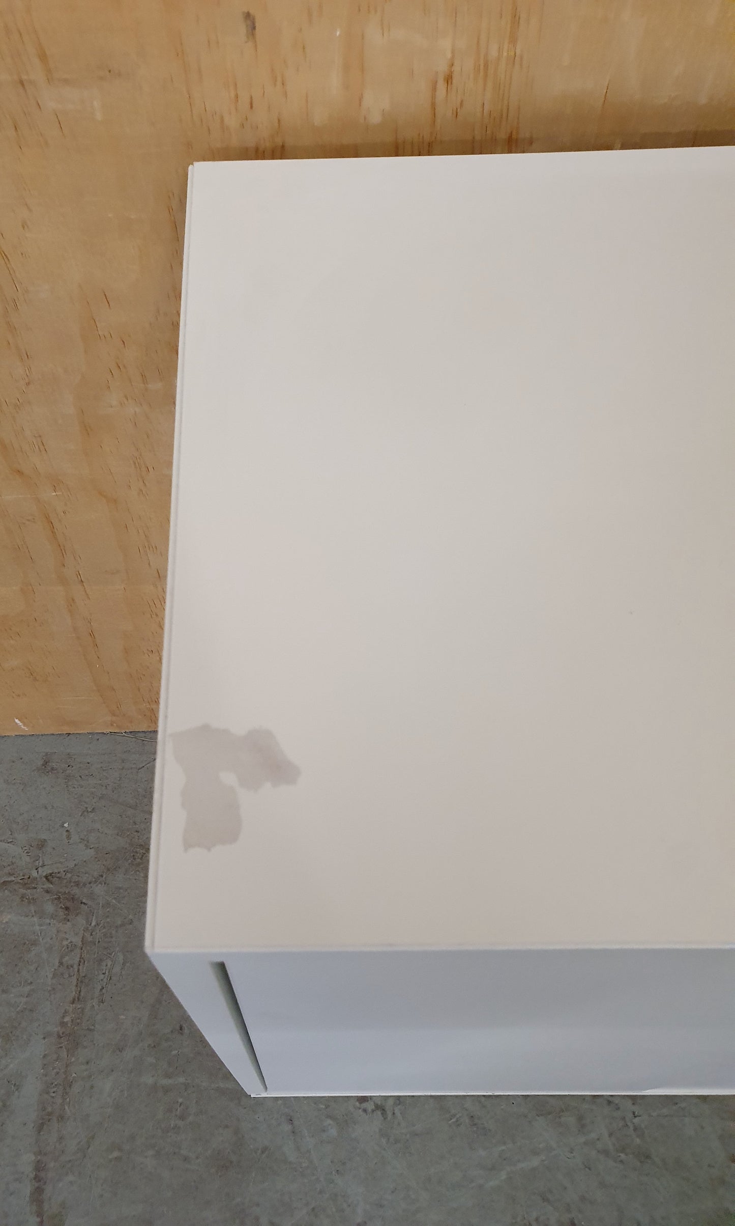 IKEA White Small 2 Door Cabinet with Internal Shelving - 104882