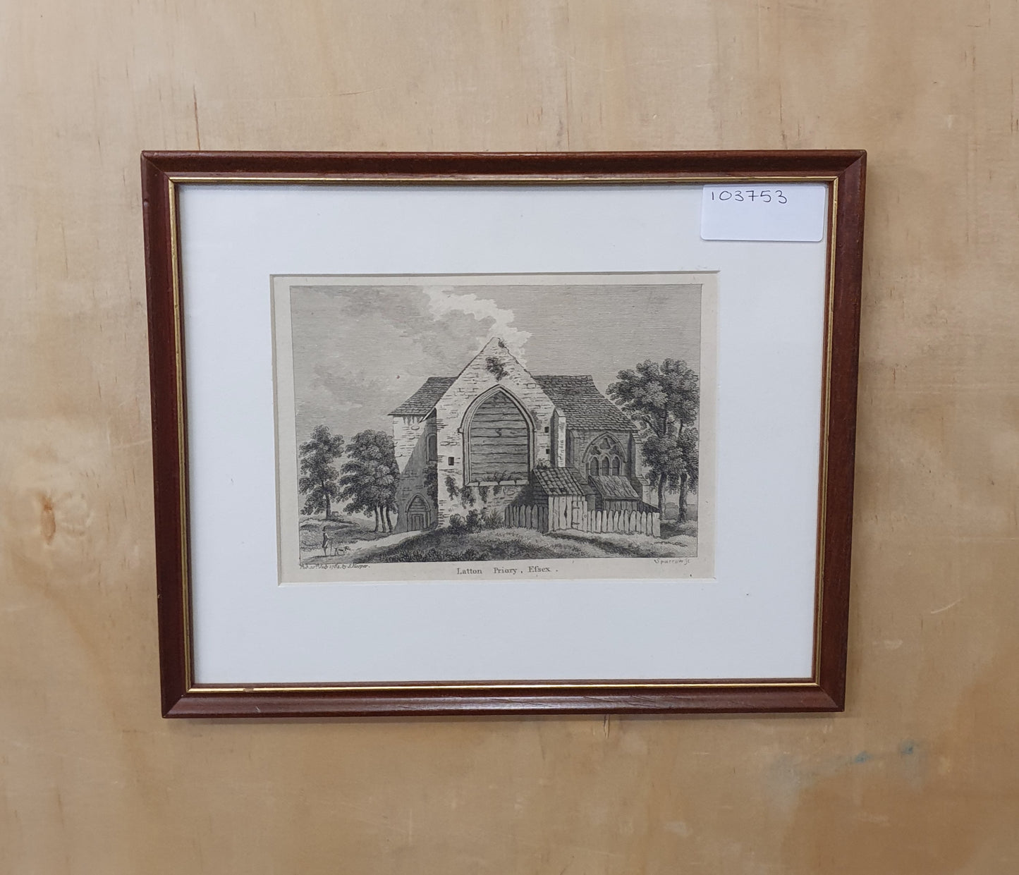 Latton Priory, Essex Vintage Art Print - 103753