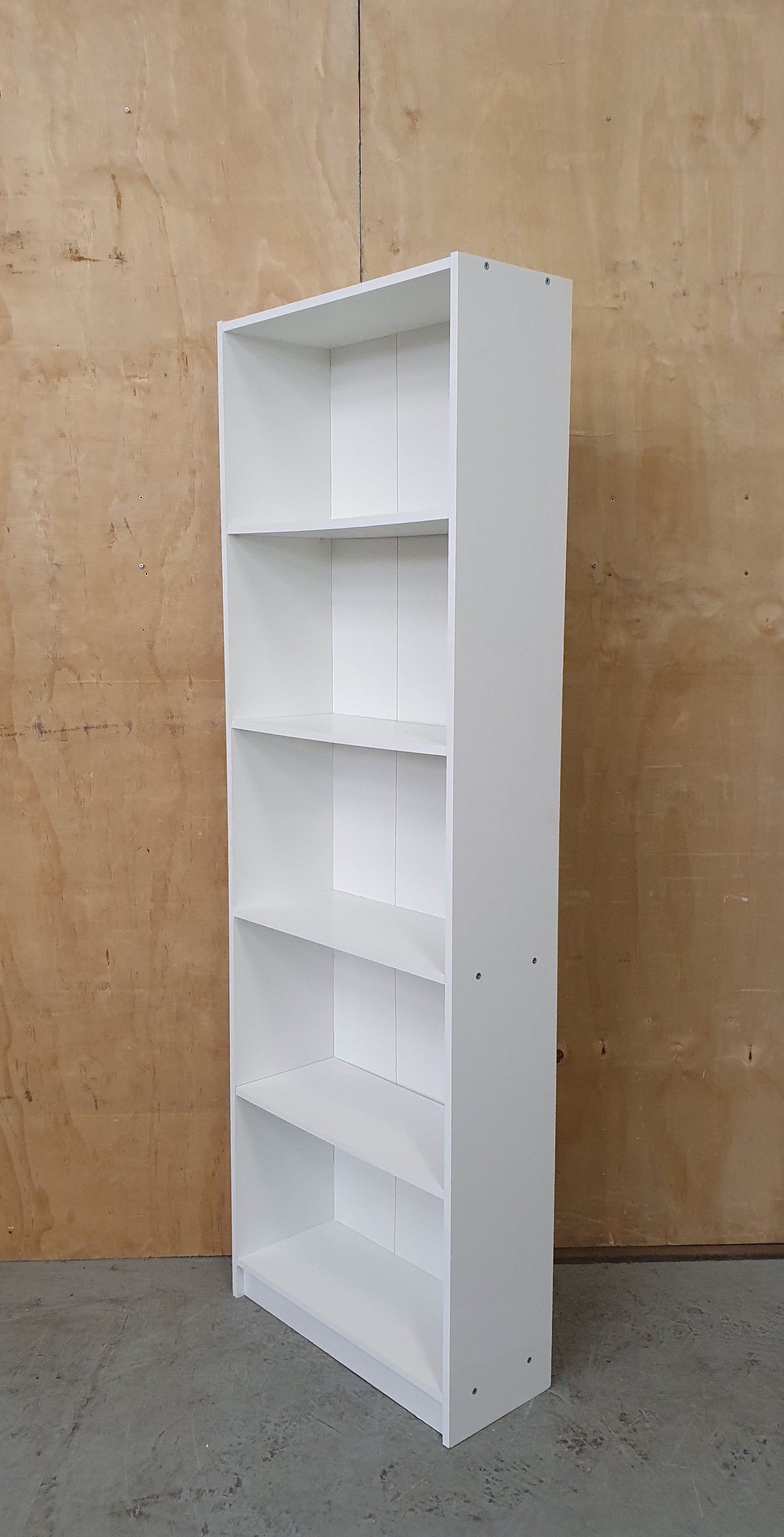 IKEA GERSBY White Wood Tall 4 Shelf Bookcase - 103852