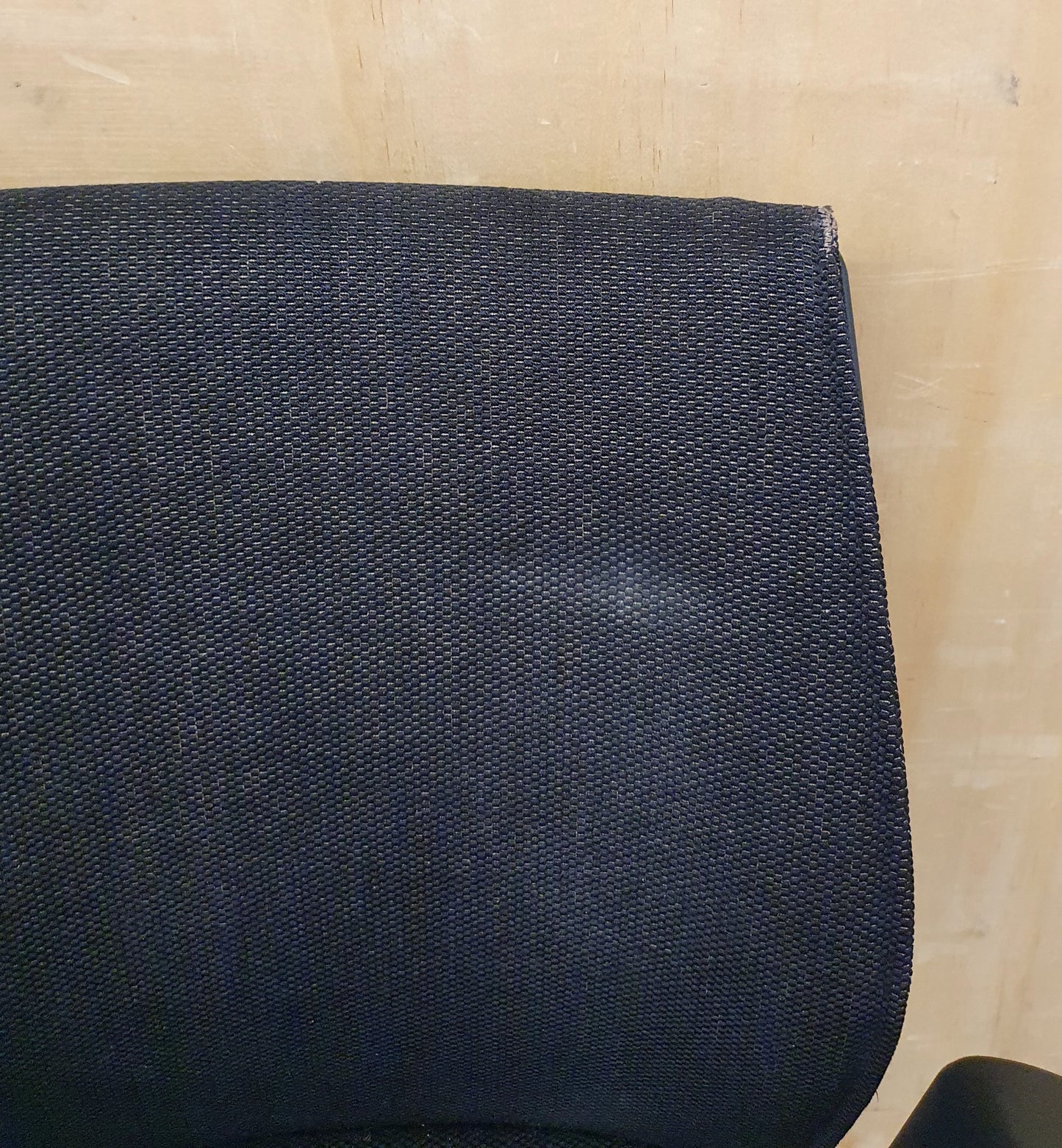Black Fabric Office Chair on Castor Wheels - 104340