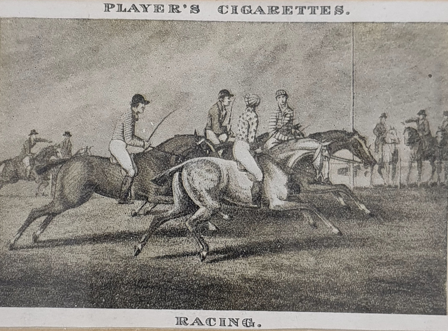 Players Cigarettes "Racing" Vintage Art Print - 103767