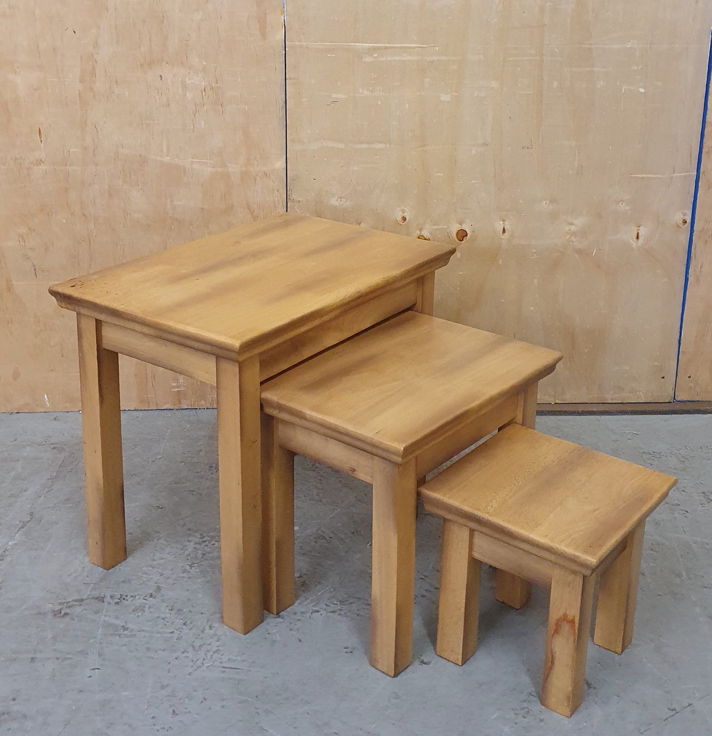 3 Wood Nest of Tables - 104421
