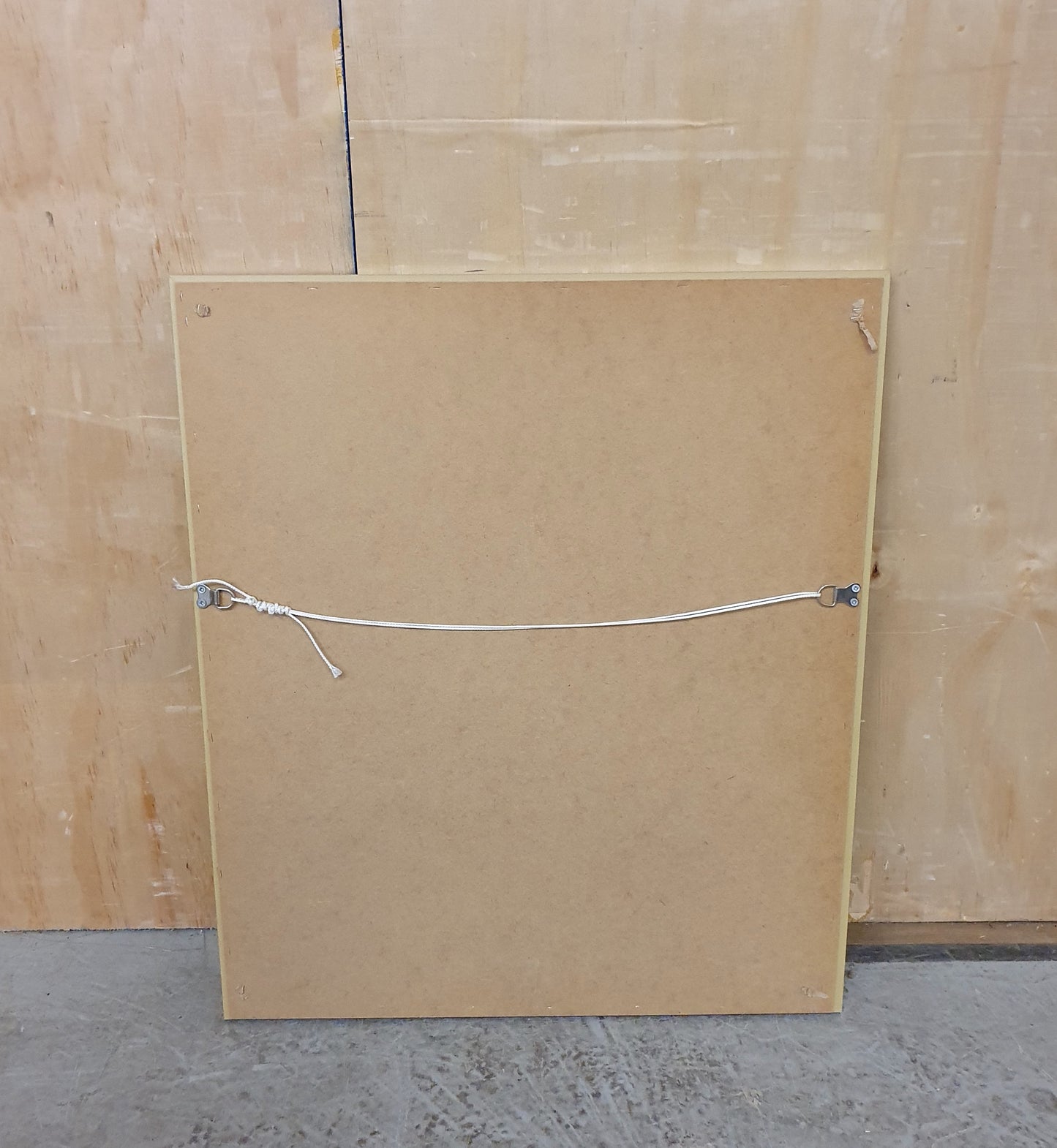 Silver Square Mirror - 104687