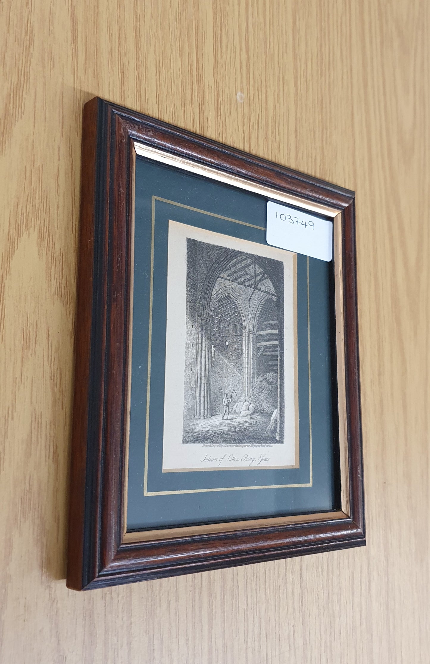 Interior of Latton Priory, Essex (19th Centuary Essex) - 103749