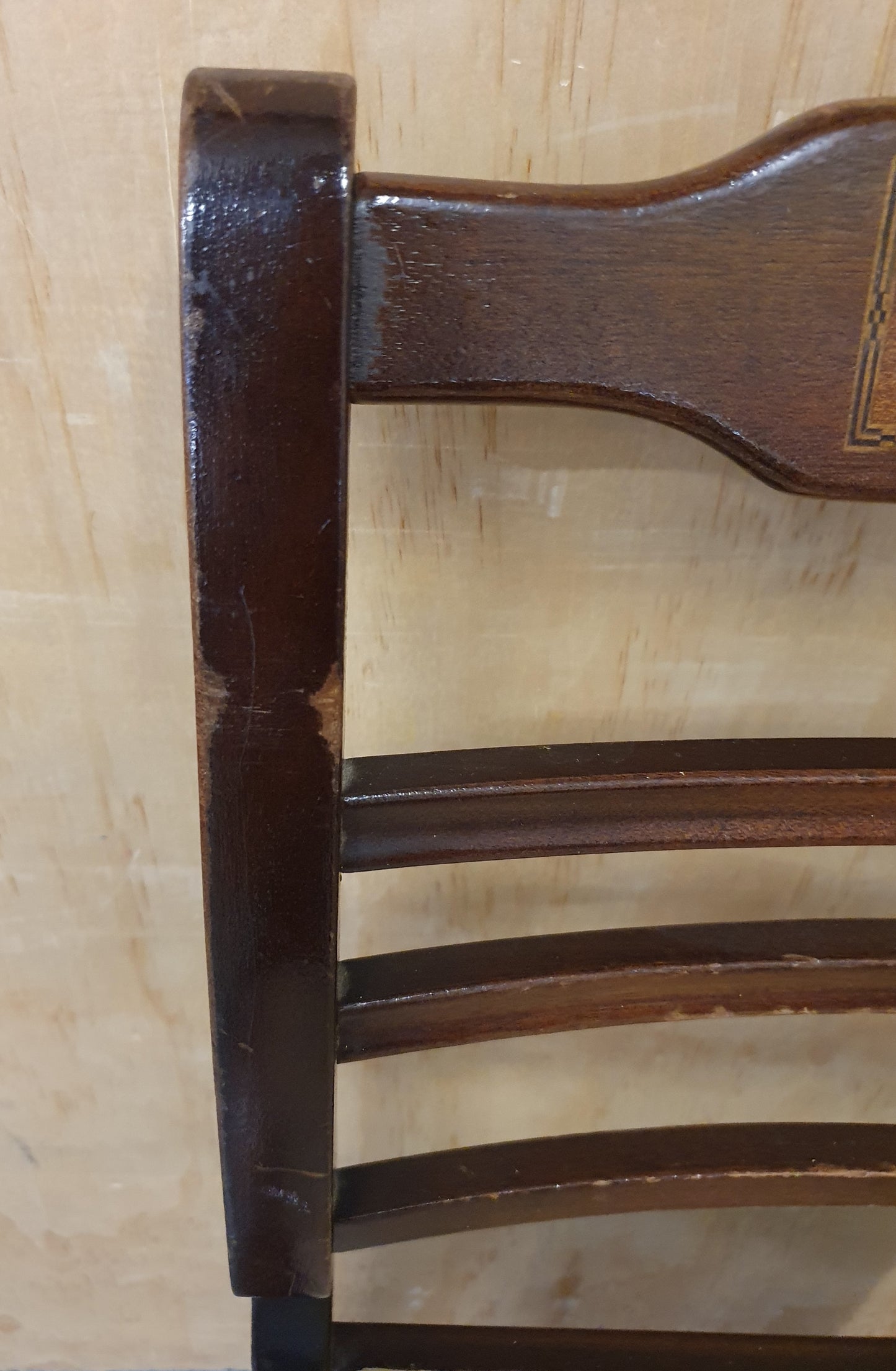 5 Matching Antique Mahogany Dining Chairs with Remavable Seats - 104146 / 104147 / 104148 / 104149 / 104150