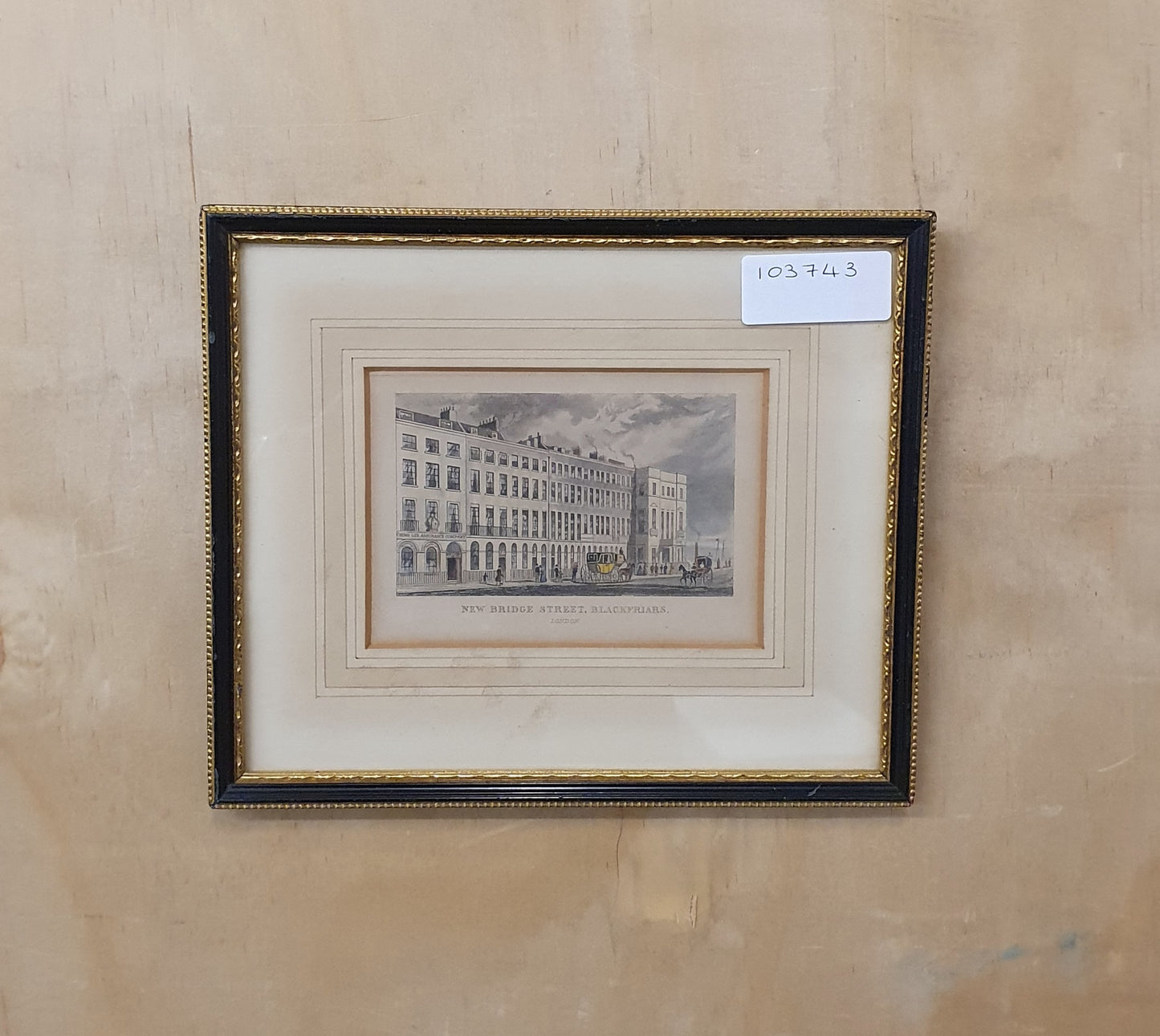 New Bridge Street, Blackfriars Vintage Art Print - 103743