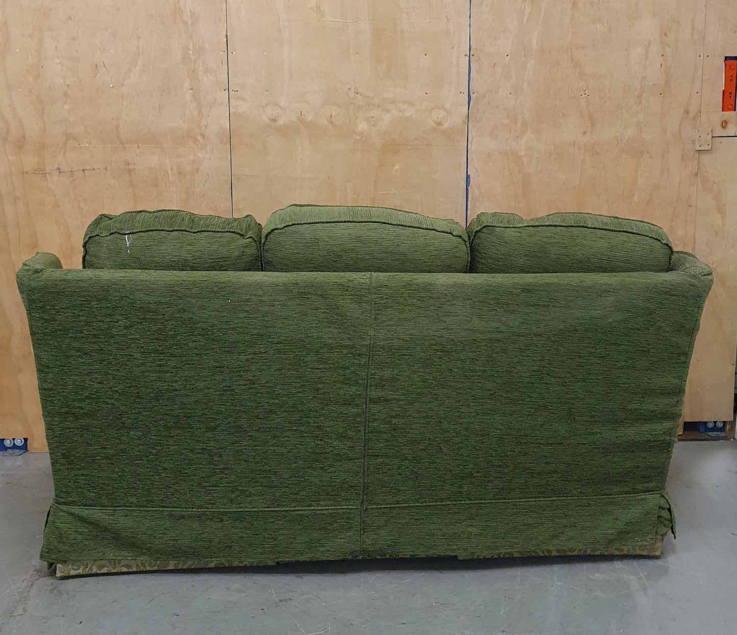 Green Fabric 2 Seater Sofa - 104896