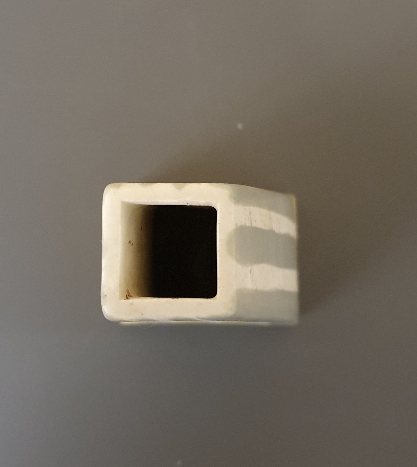 Clay Striped Stem Vase - 010625-11