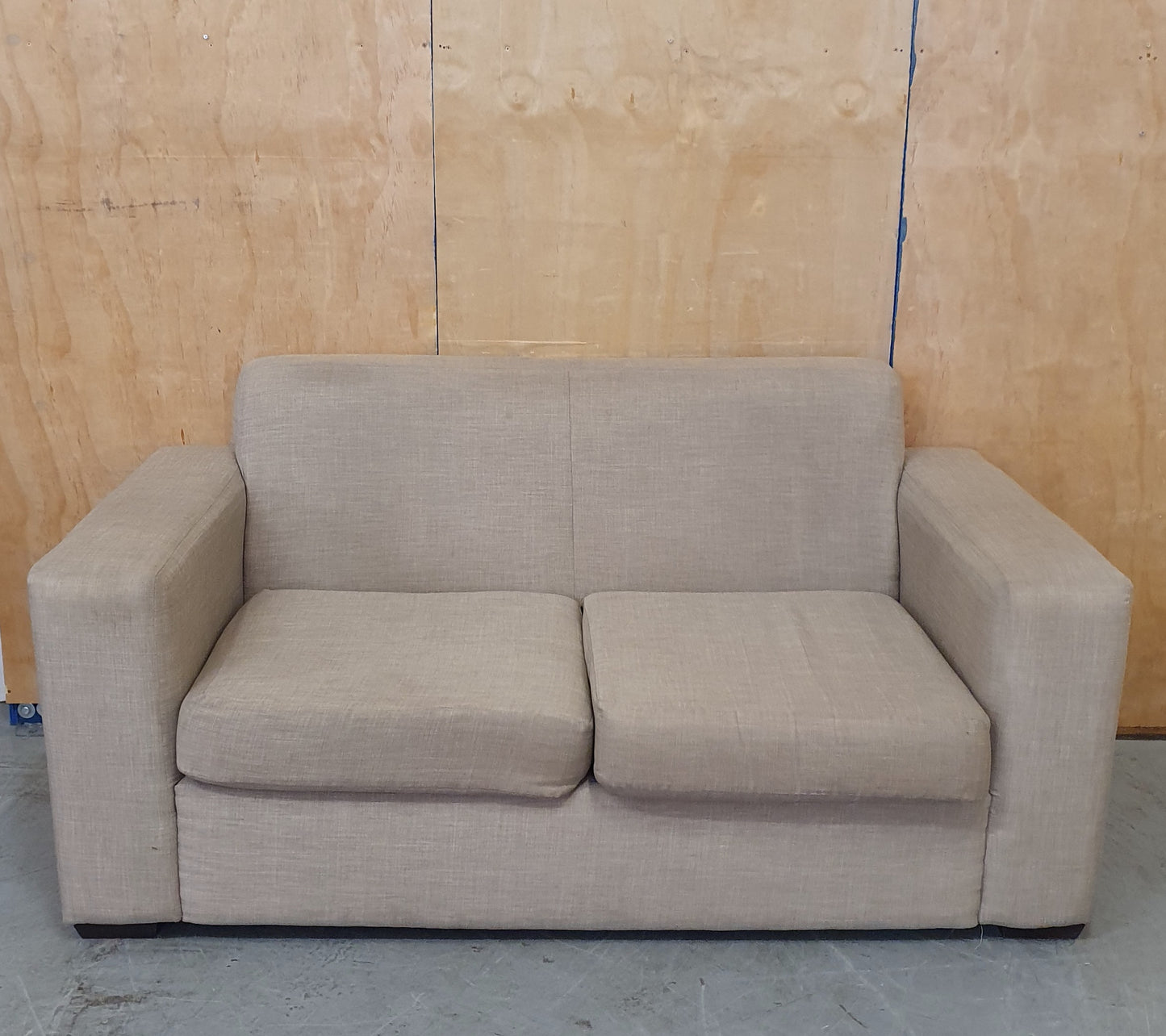 2 Seater Beige Modern Sofa - 104818