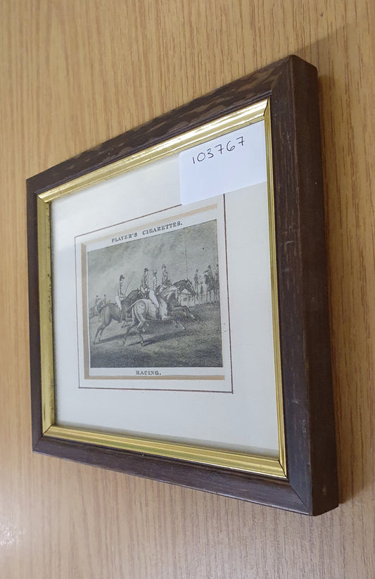 Players Cigarettes "Racing" Vintage Art Print - 103767