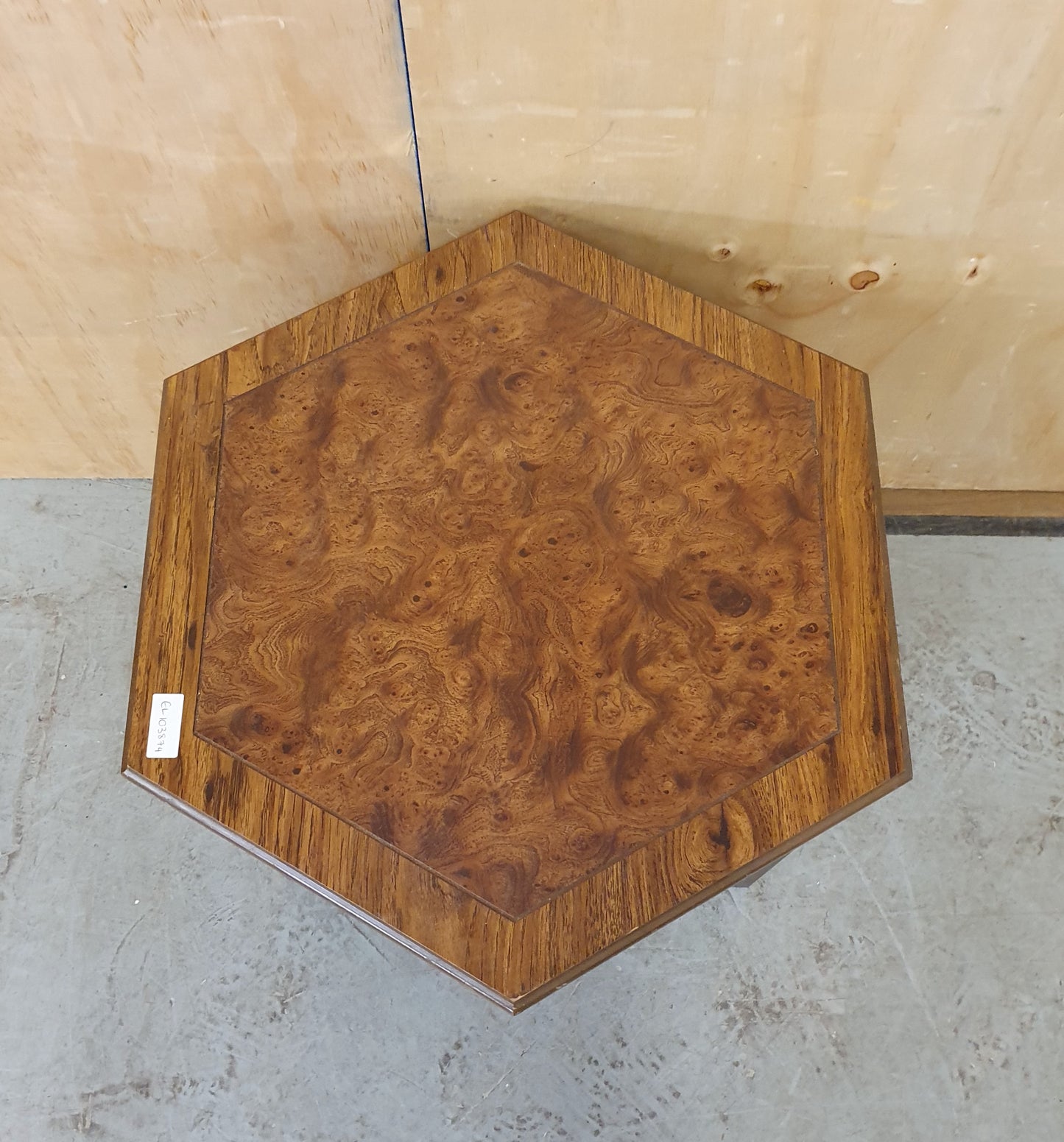 Hexagon Shaped Cabinet with Two Doors - EL103866