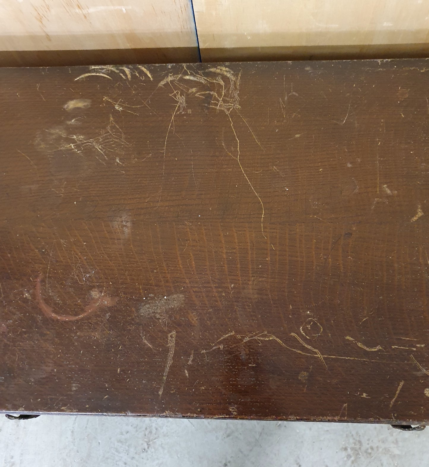 Vintage 3 Drawer Chest of Drawers with Ornate Handles - 100525-01