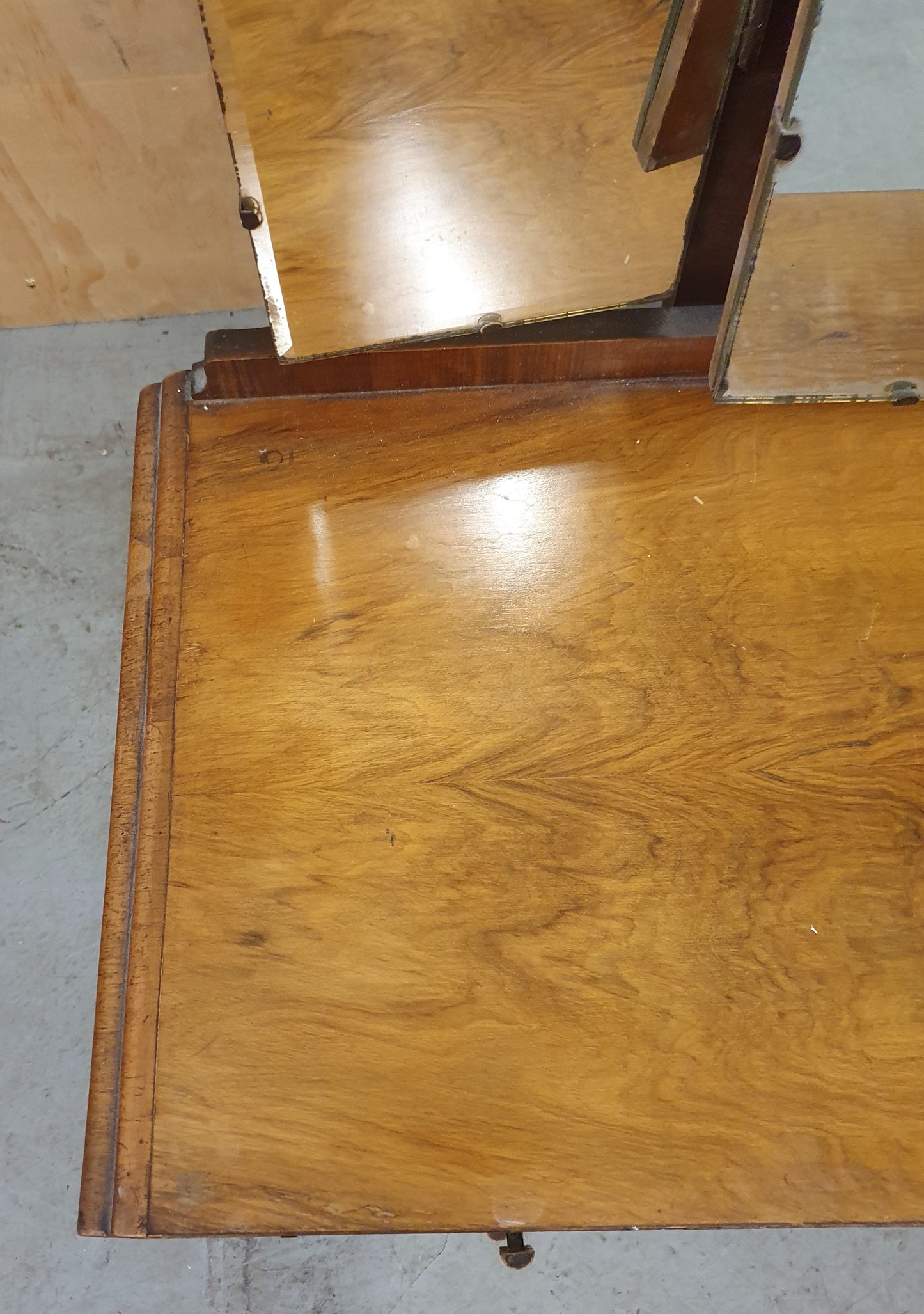 Vintage 2 Drawer Dressing Table with Mirror - EL103879