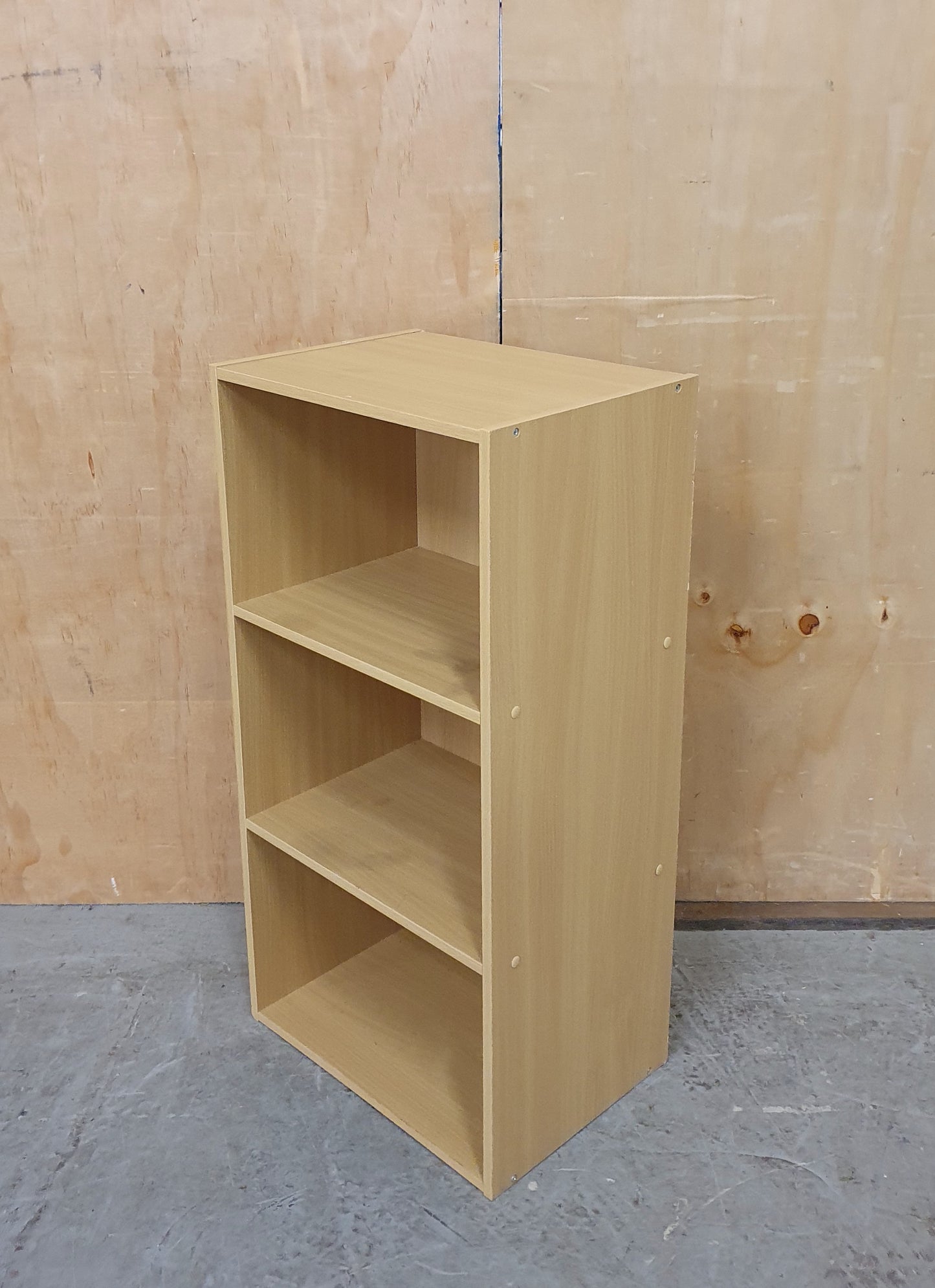 Small Wood 2 Shelf Bookcase - 130825-05