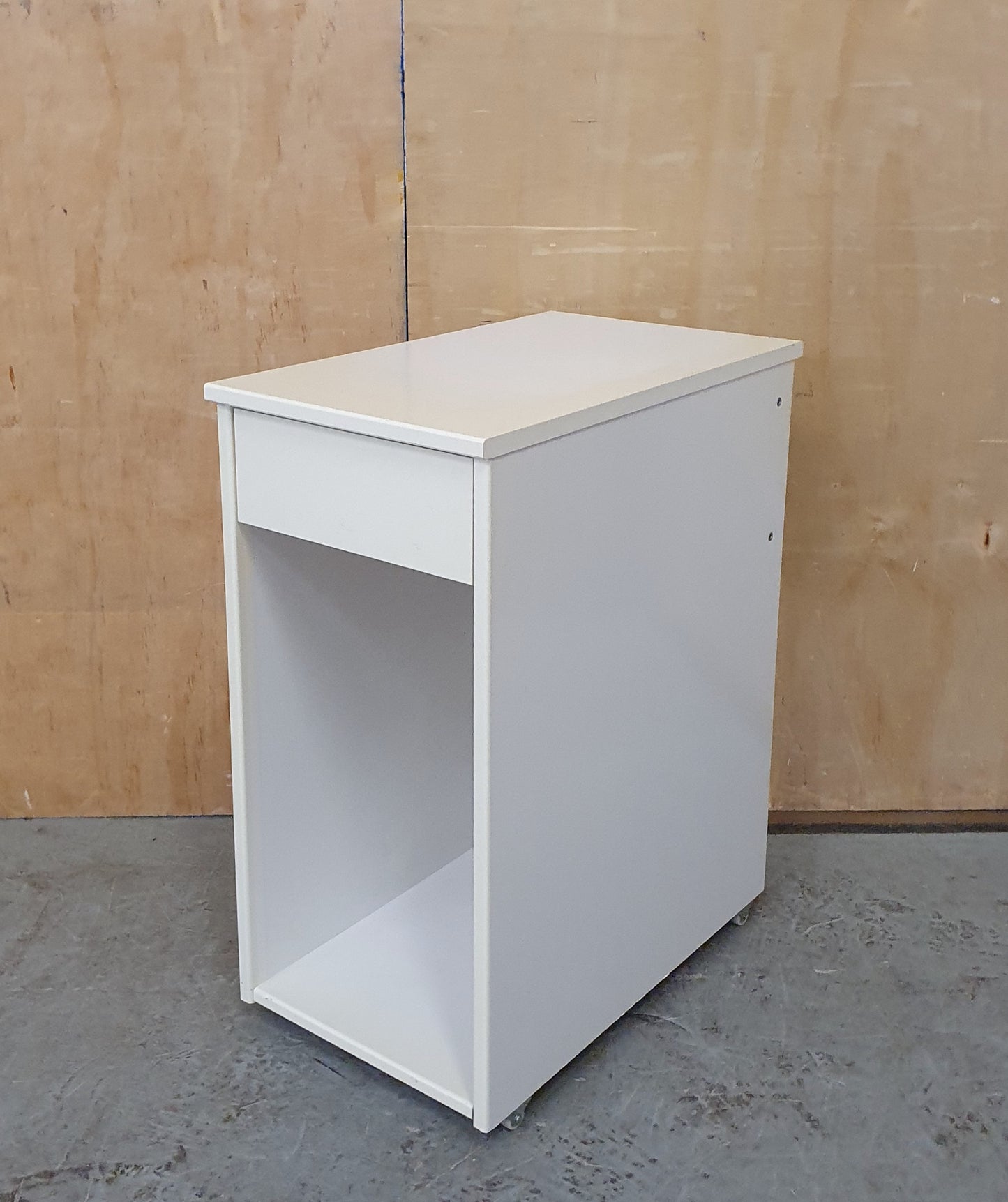 IKEA Wood White Cabinet with 1 Top Drawer - EL104480