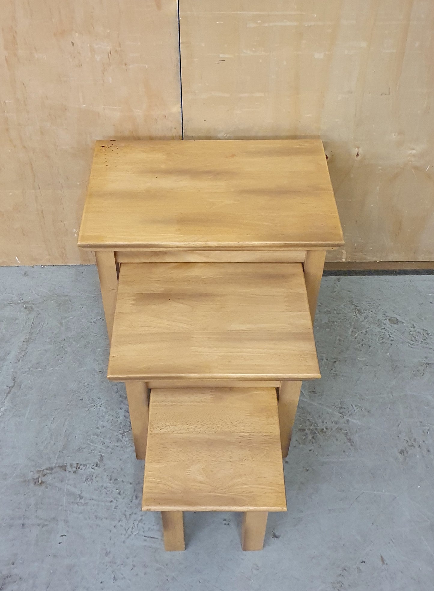 3 Wood Nest of Tables - 104421