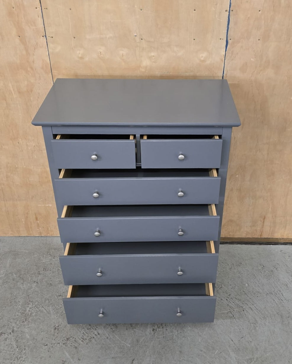 IKEA IDANÄS Grey Large Wood 6 Drawer Chest of Drawers - 104719