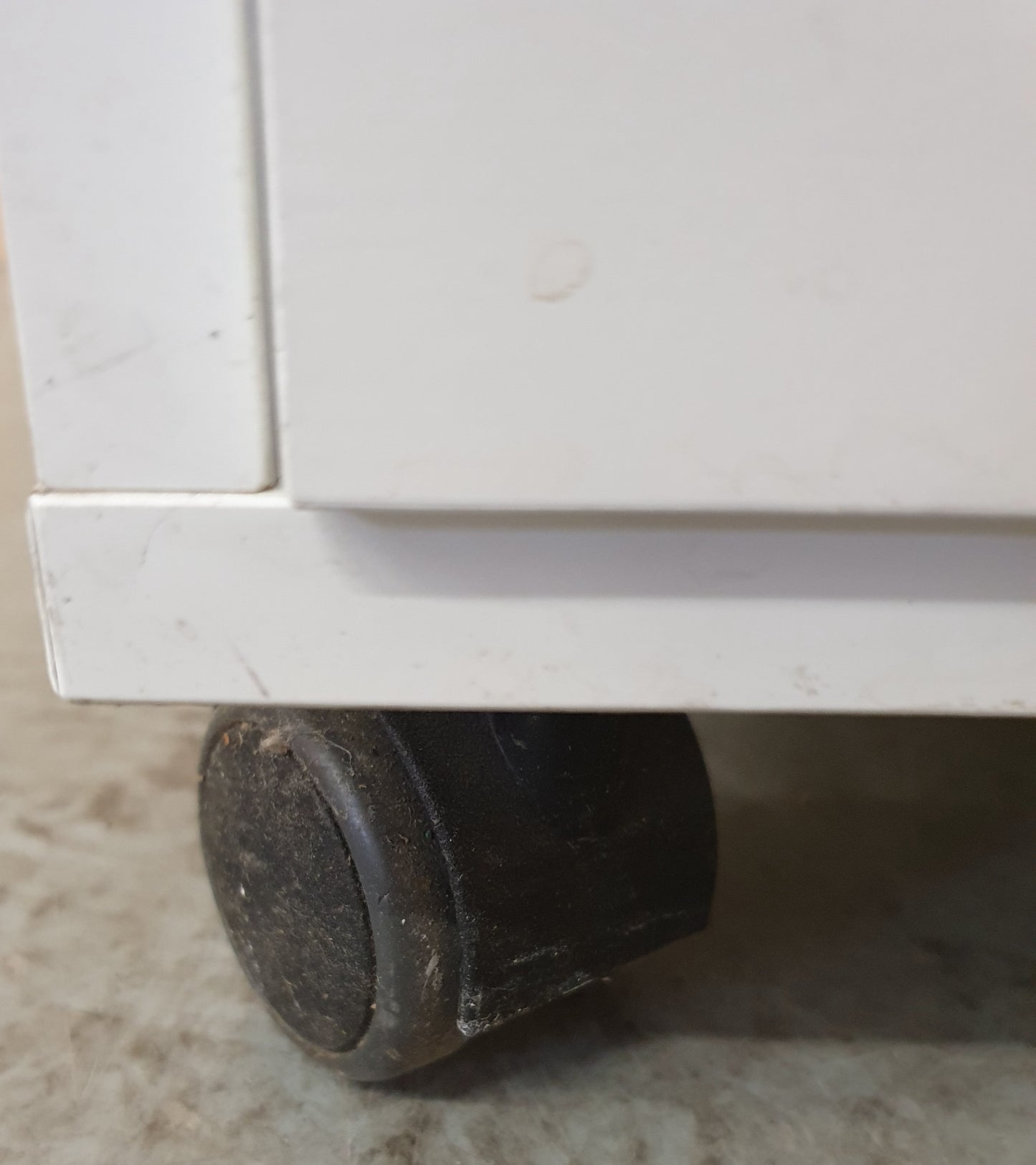 IKEA ALEX White Wood Storage Drawers on Castor Wheels - 104296