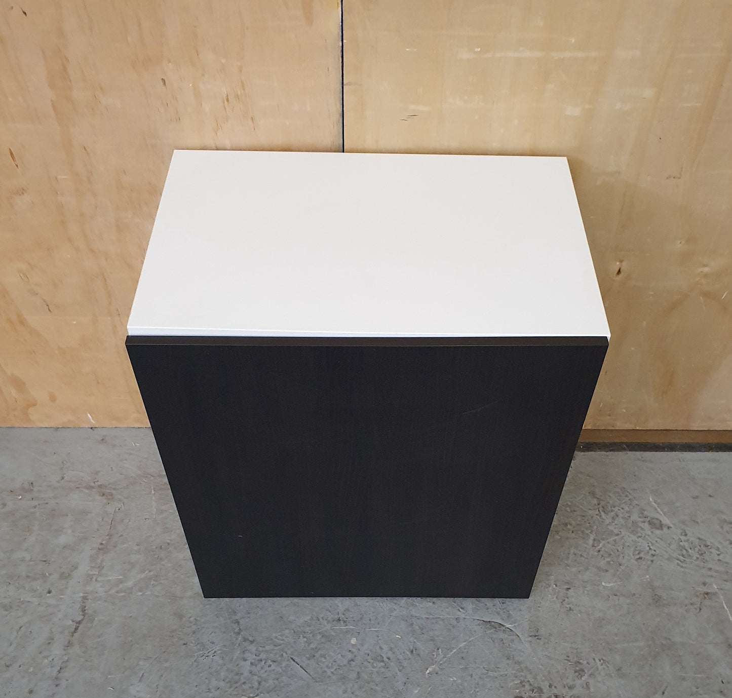 IKEA LAPPVIKEN 1 Door Black and White Cabinet - EL104563