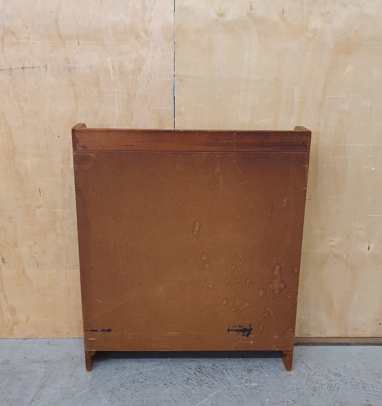 Vintage Small Wooden Bookcase with 4 Shelves - 103918
