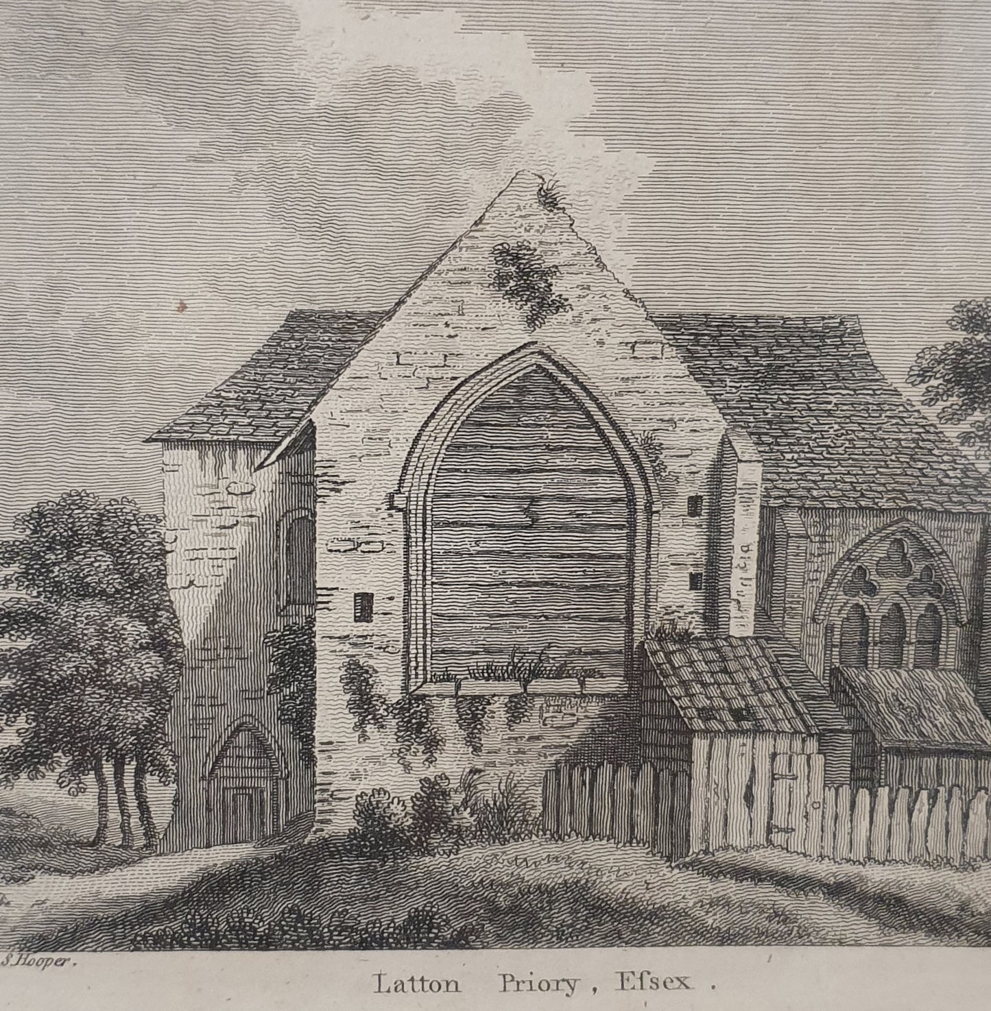 Latton Priory, Essex Vintage Art Print - 103753