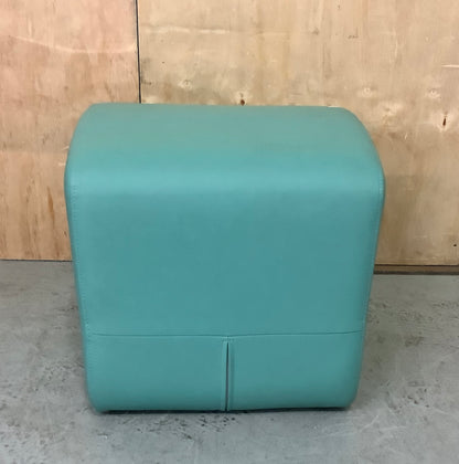 PINEAPPLE TURQUOISE FLOOR POUFFE - P102535