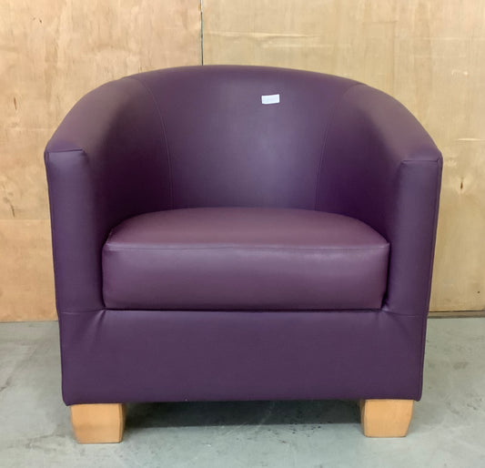 PINEAPPLE Purple Bucket Armchair - P102541