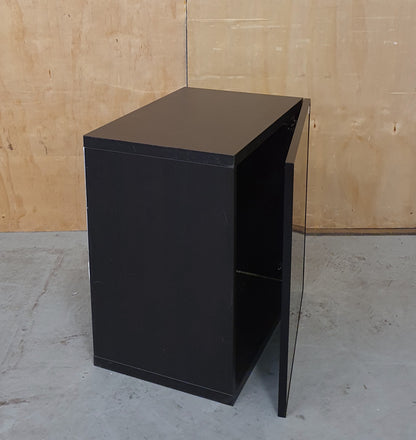 Black Large Cabinet with Door - 311024-01