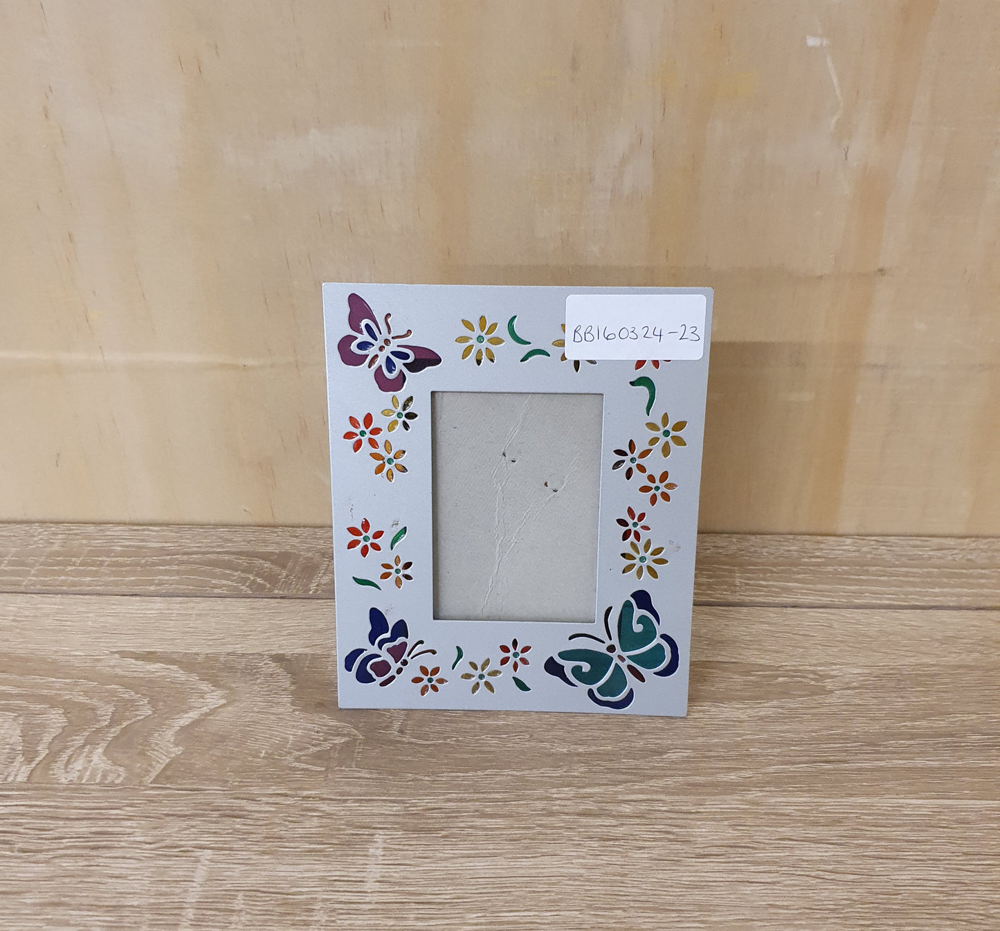 Butterfly Silver Small Picture Frame - BB160324-23