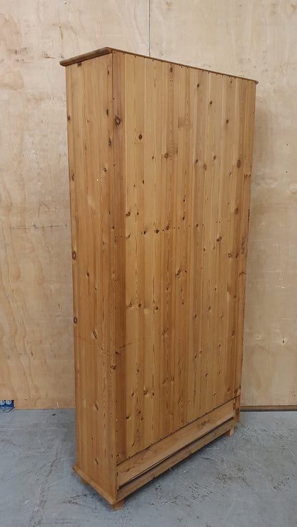 Tall Pine Bookcase with Bottom Drawer - 104848