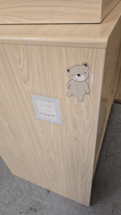KUB Wood Baby Change Table with 3 Drawers and 1 Door - 104837