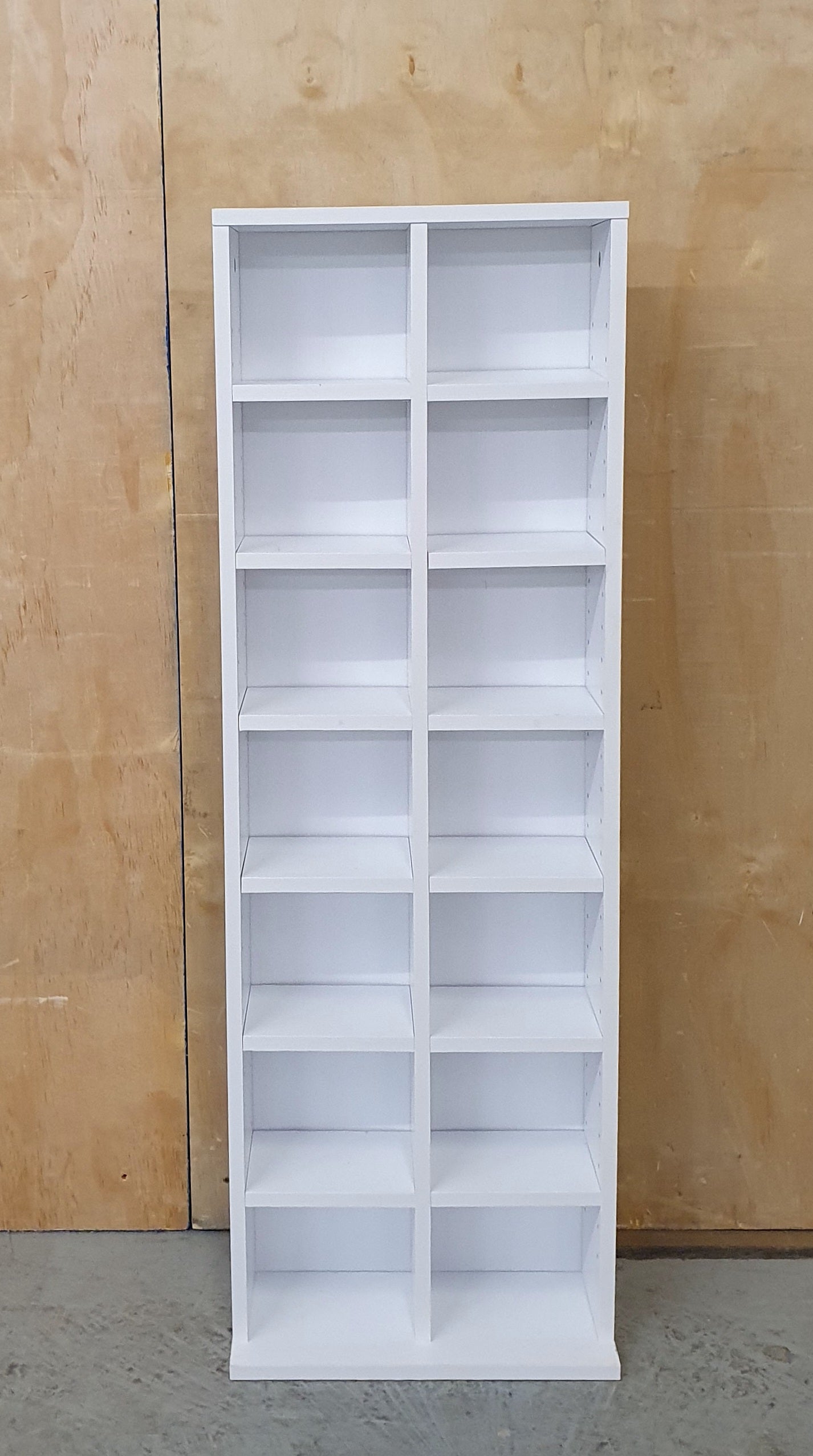 Small White Cubby Hole Shelving Unit - 102955