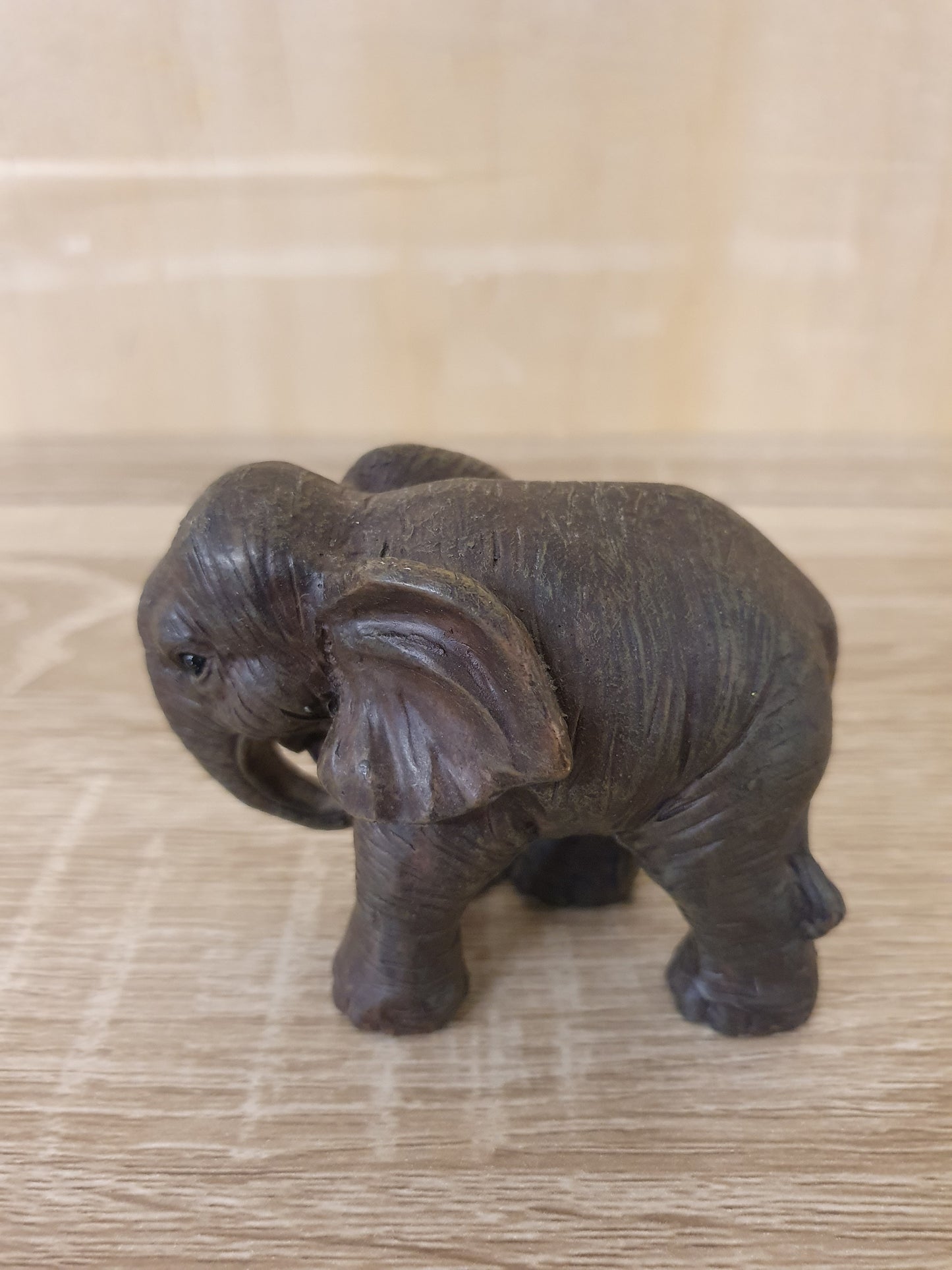 Small Stone Elephant Ornament - 230824-3