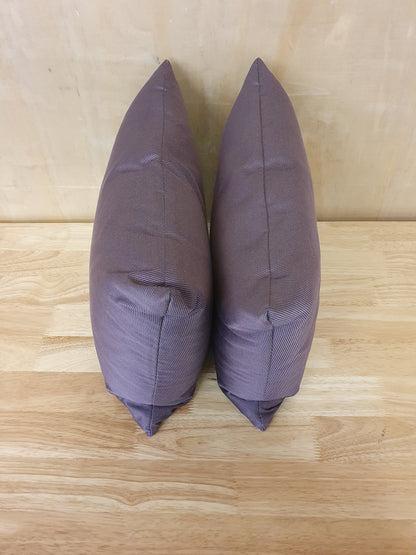 2 Purple Matching Cushions - LQ100877/8