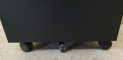 Small 2 Drawer Black Filing Cabinet - 104329