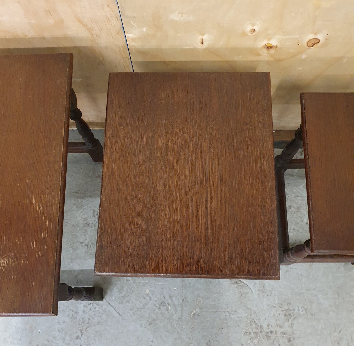 3 Mahogany Nest of Tables - 104899